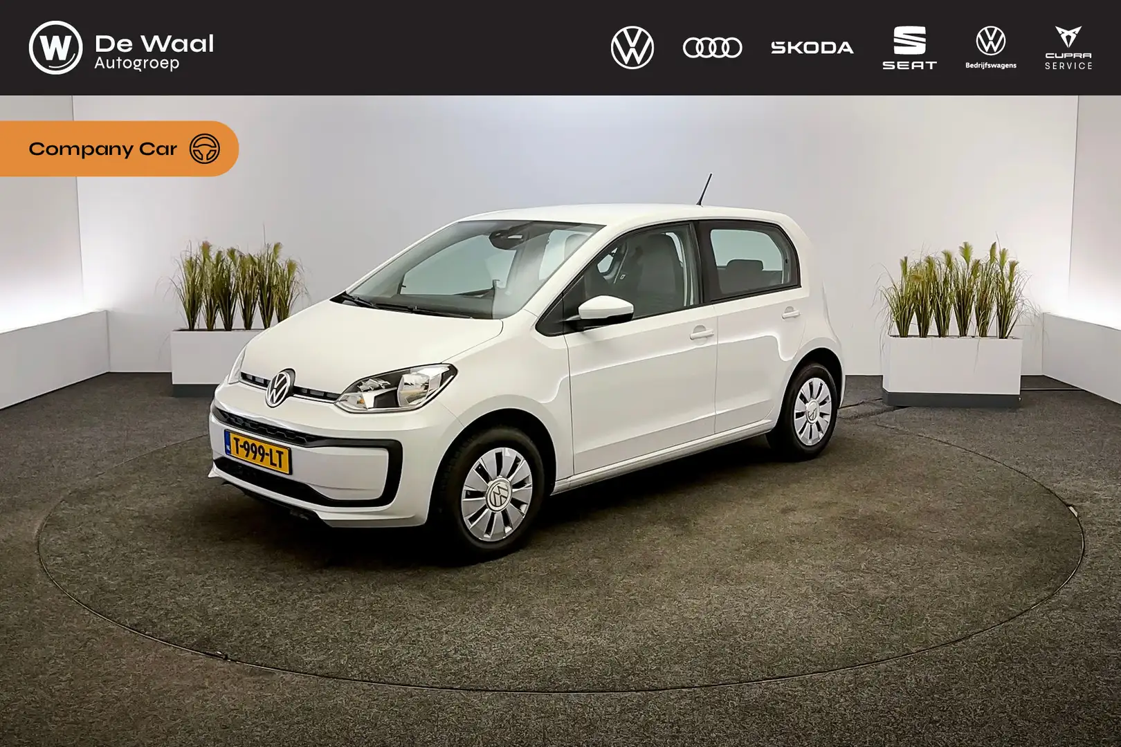 Volkswagen up! 1.0 65pk | Airco, DAB, Lane Assist | White - 1
