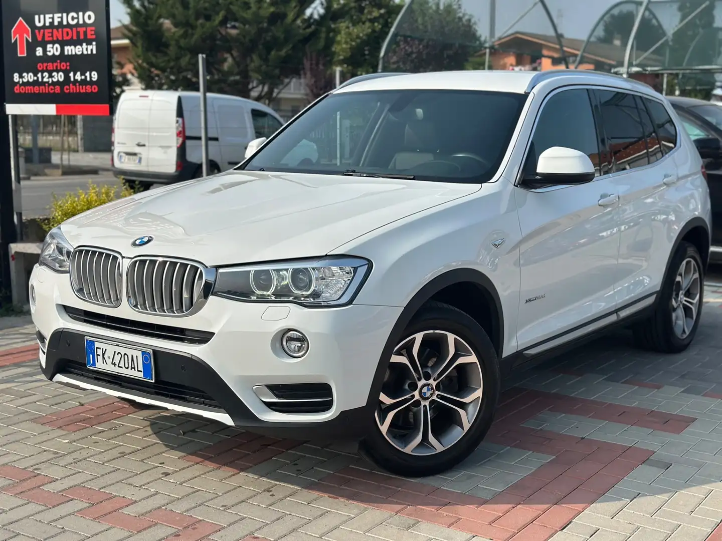BMW X3 xDrive20d xLine Bianco - 2