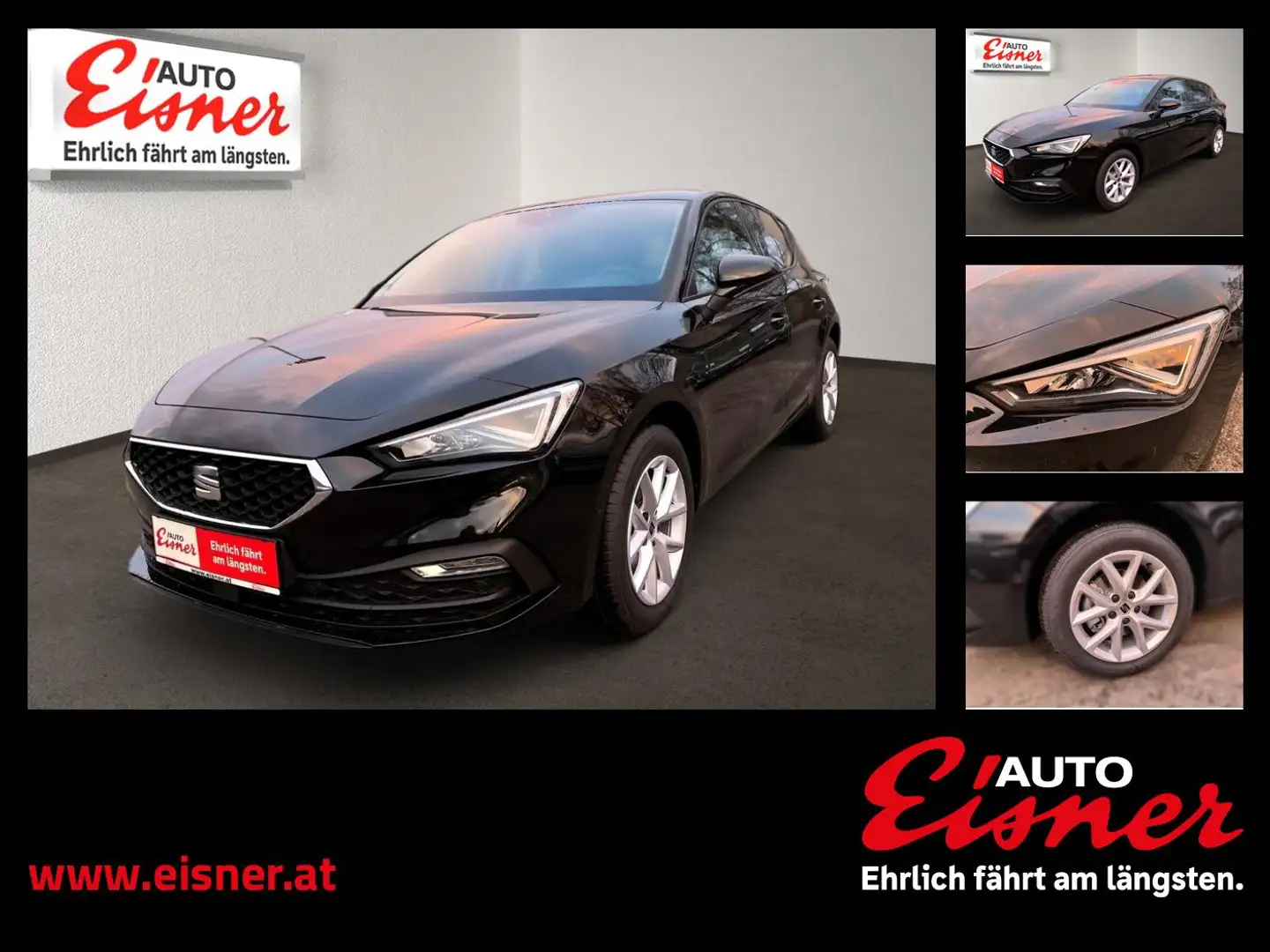 SEAT Leon 1.0 TSI ABS ESP Schwarz - 1