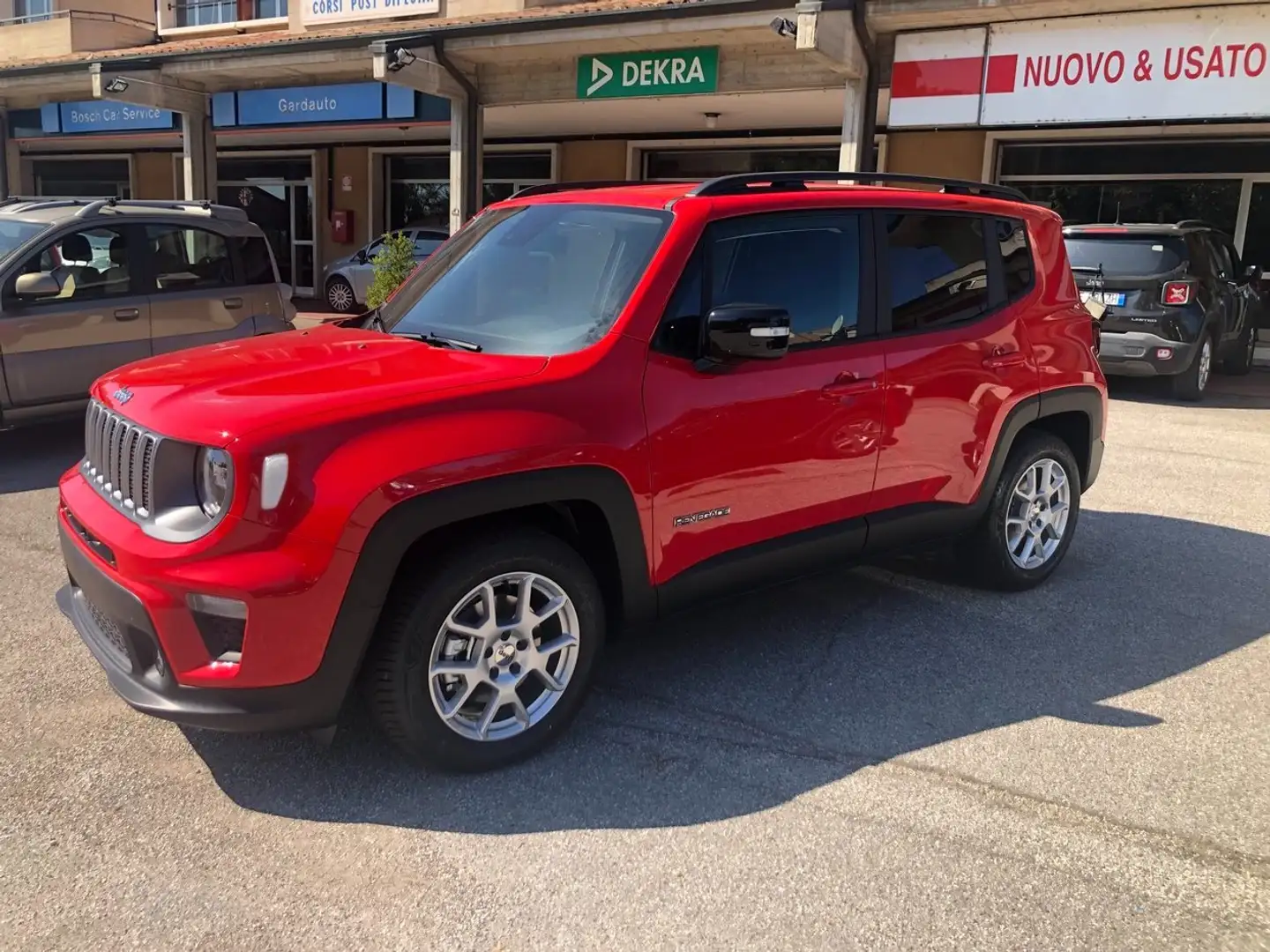 Jeep Renegade 1.5 turbo T4 e-hybrid my22 130cv MILD HYBRID Rosso - 2