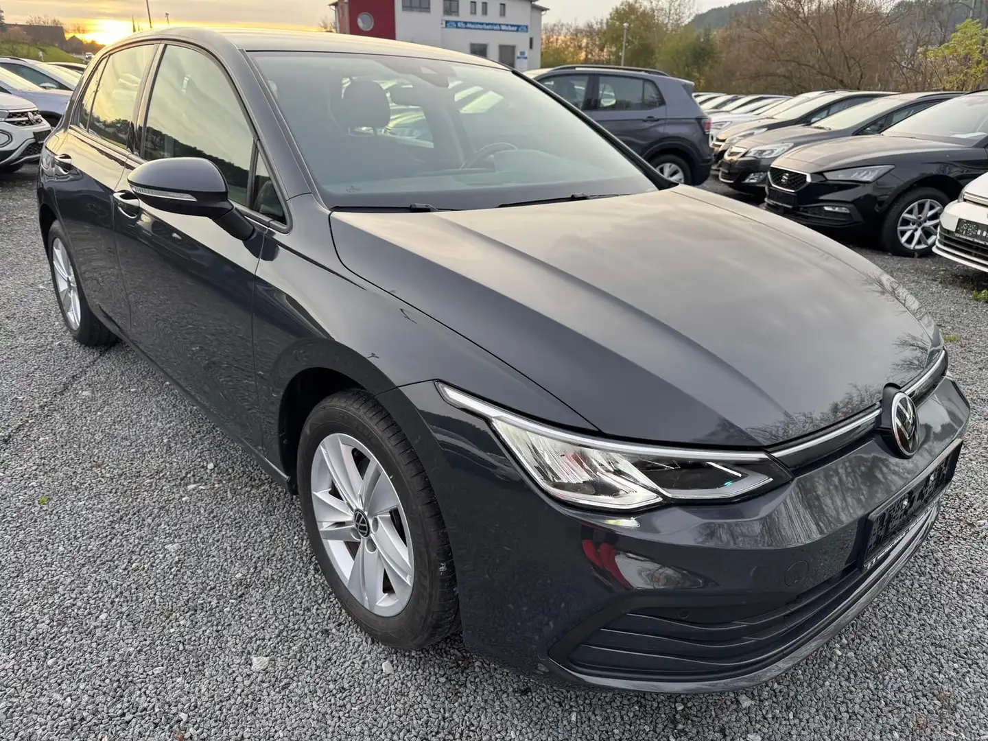 Volkswagen Golf VIII 1.0 eTSI *DSG*LIFE*PDCHI+VO*DAB*ACC*VO Gris - 1