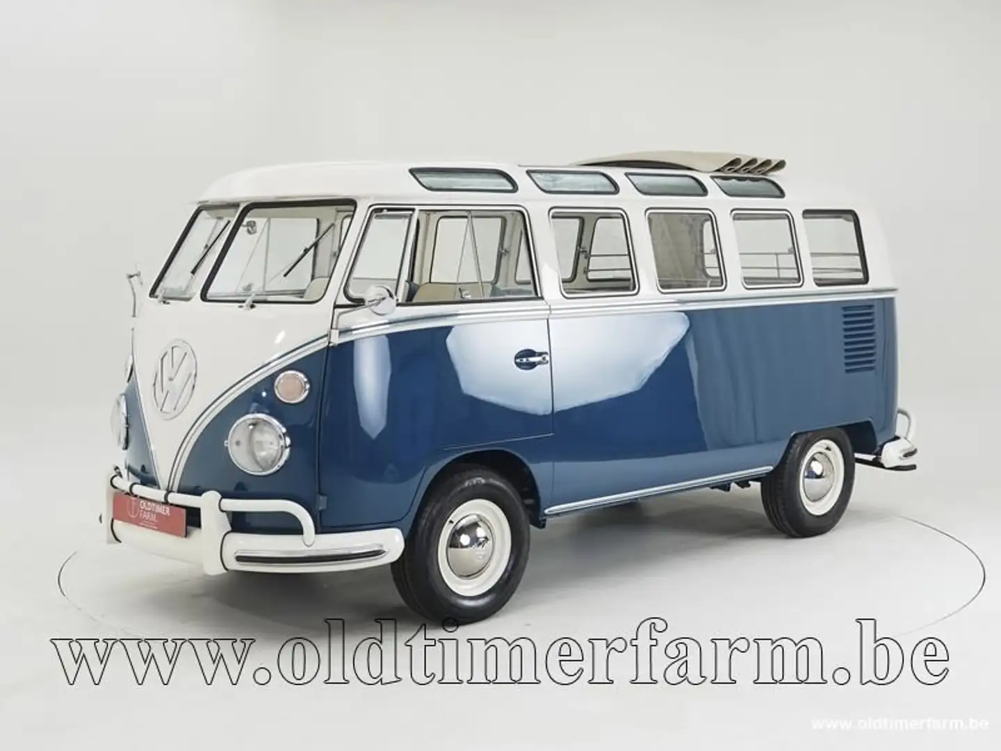 Volkswagen T1 Samba de luxe '66 CH2714 Blau - 1