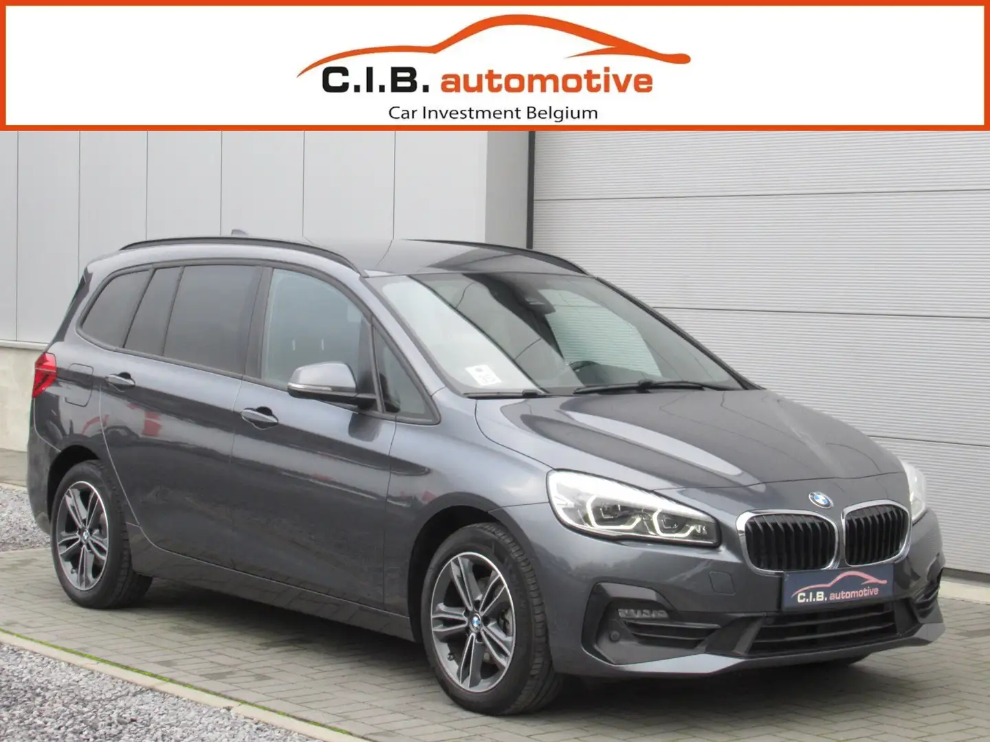 BMW 216 dA Gran Tourer Sport Line dA / €14.990 netto / Gris - 1