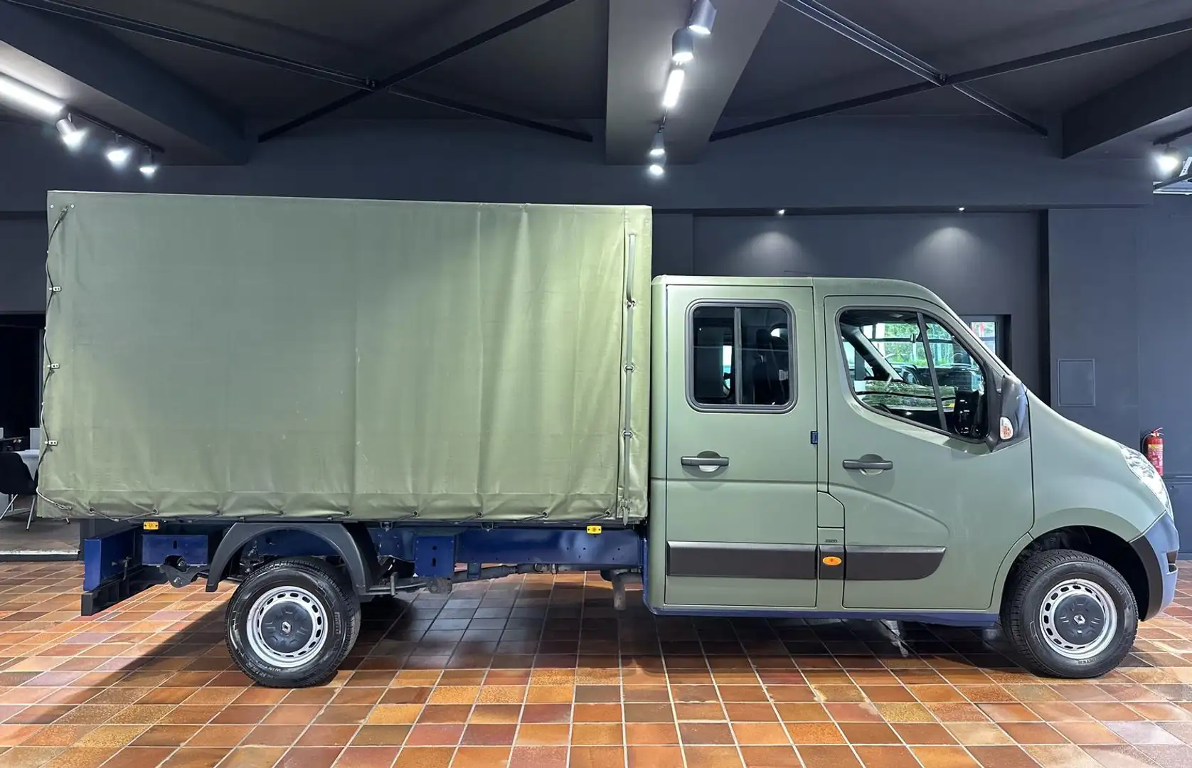 Renault MASTER DOKA 4X4 OBERAIGNER UNTERSETZUNG SPERRE 7-S Bleu - 2