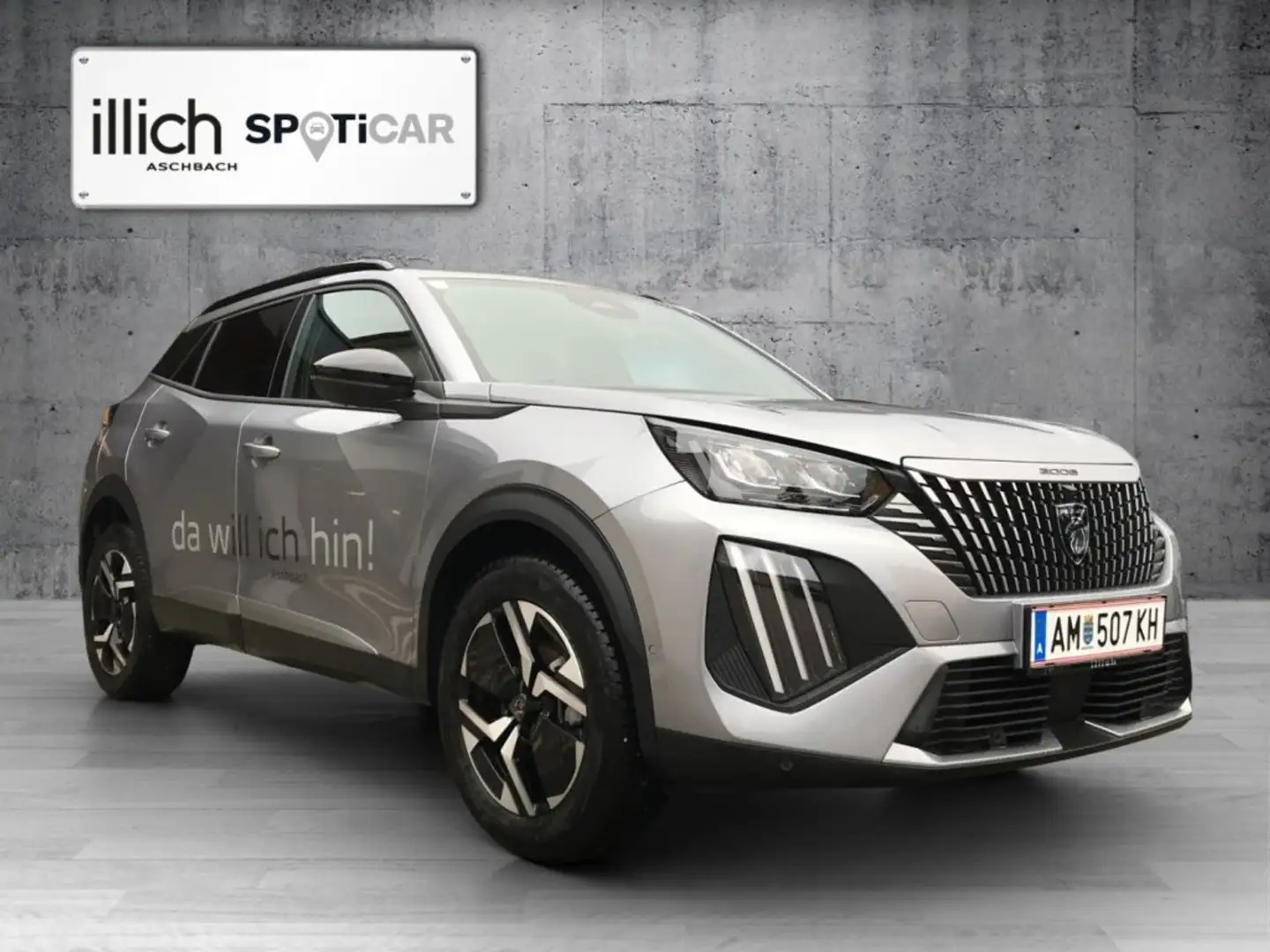 Peugeot 2008 ALLURE Benzin 100 6-Gang-Manuell Grau - 1