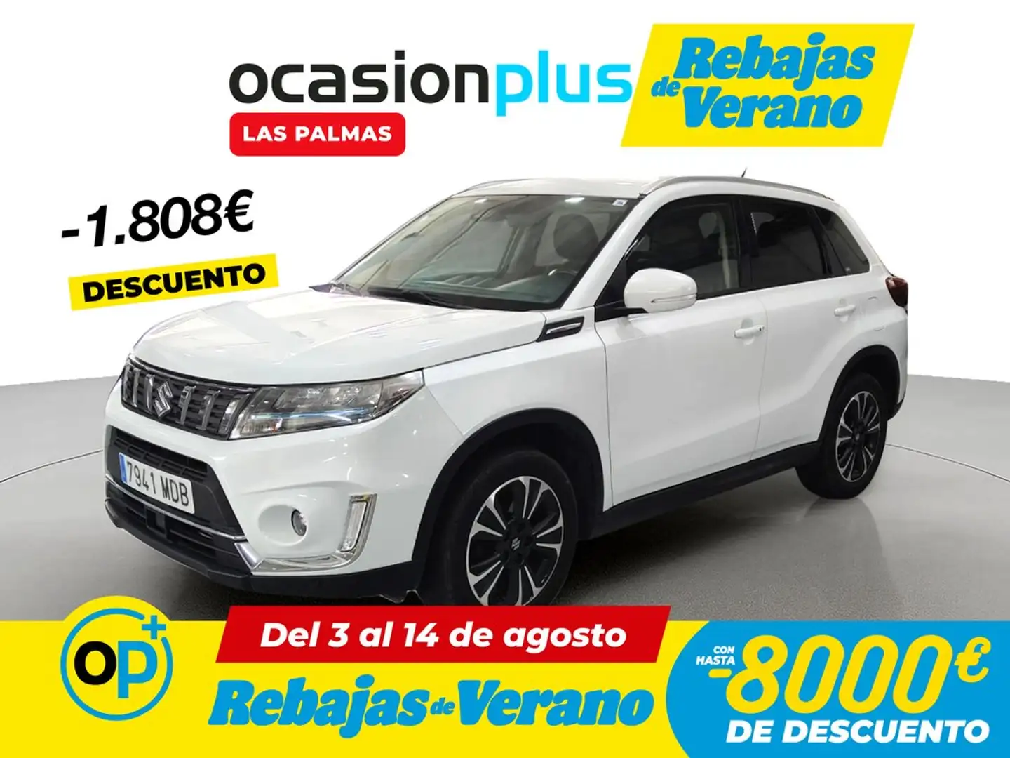 Suzuki Vitara 1.4T GLX Mild Hybrid Blanco - 1