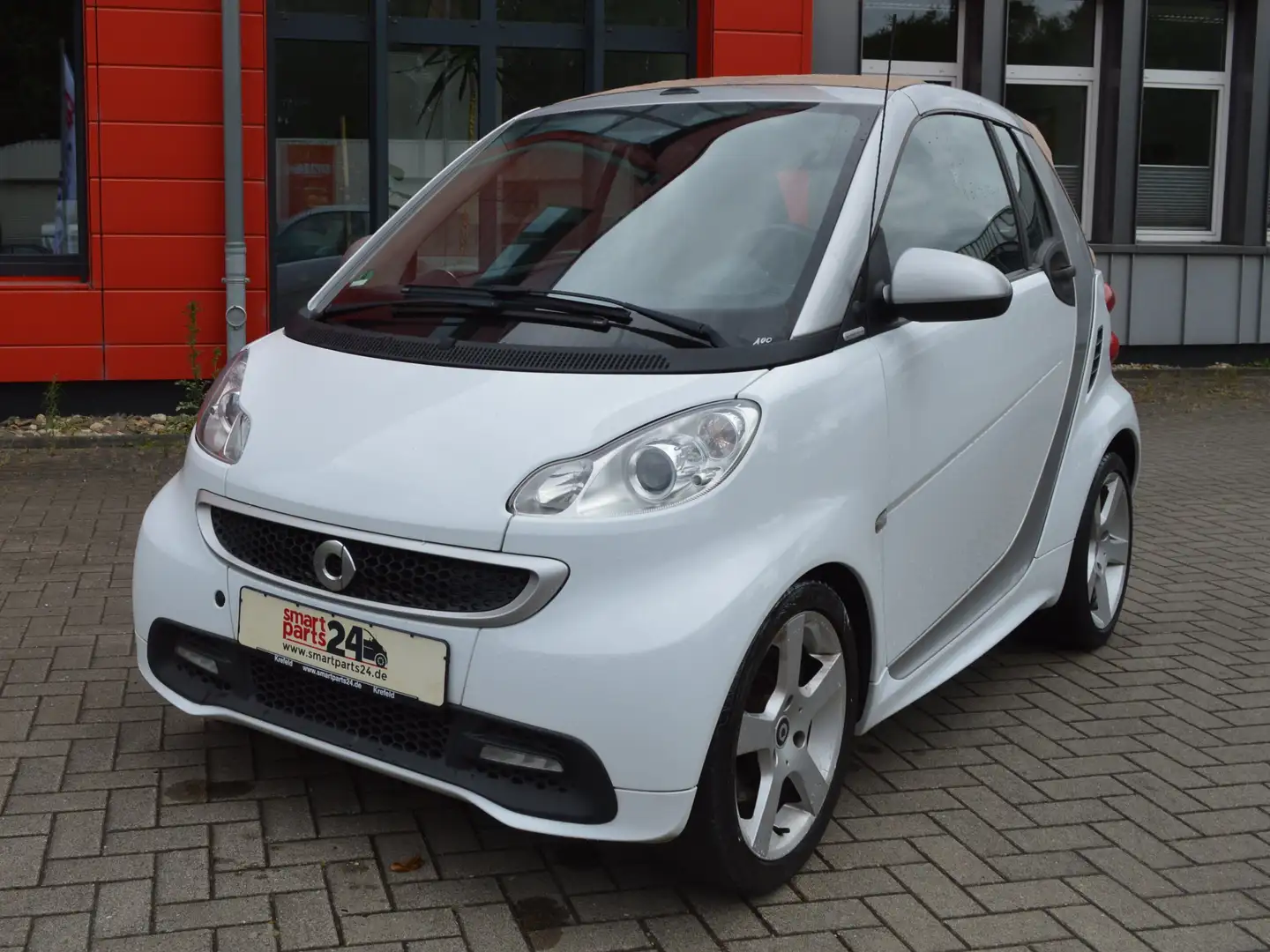 smart forTwo Passion*Turbo*Leder*Brabus Motor*Klima* Blanco - 1