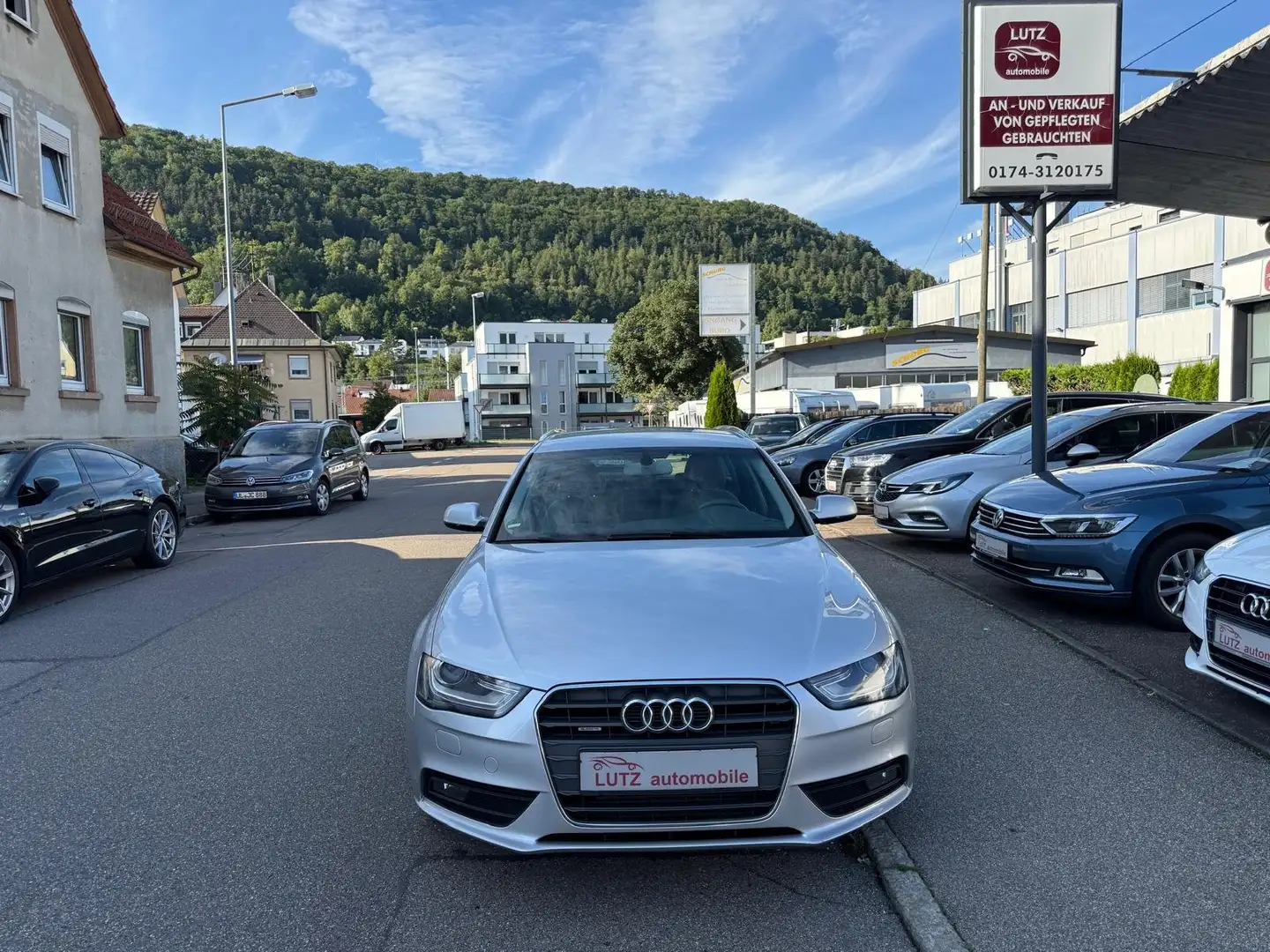 Audi A4 Ambiente quattro, AHk. Silber - 2