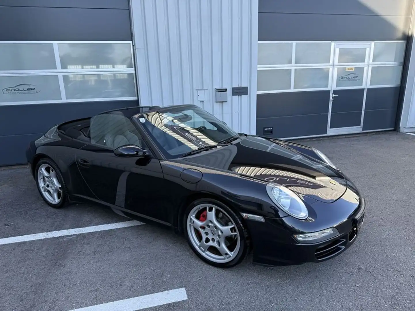 Porsche 911 Carrera S Cabrio Zwart - 2