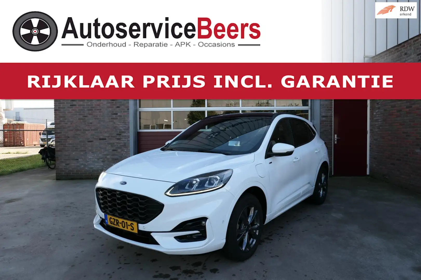 Ford Kuga 2.5 PHEV ST-Line, Zeer Mooi, Camera, Carplay, Adap Wit - 1
