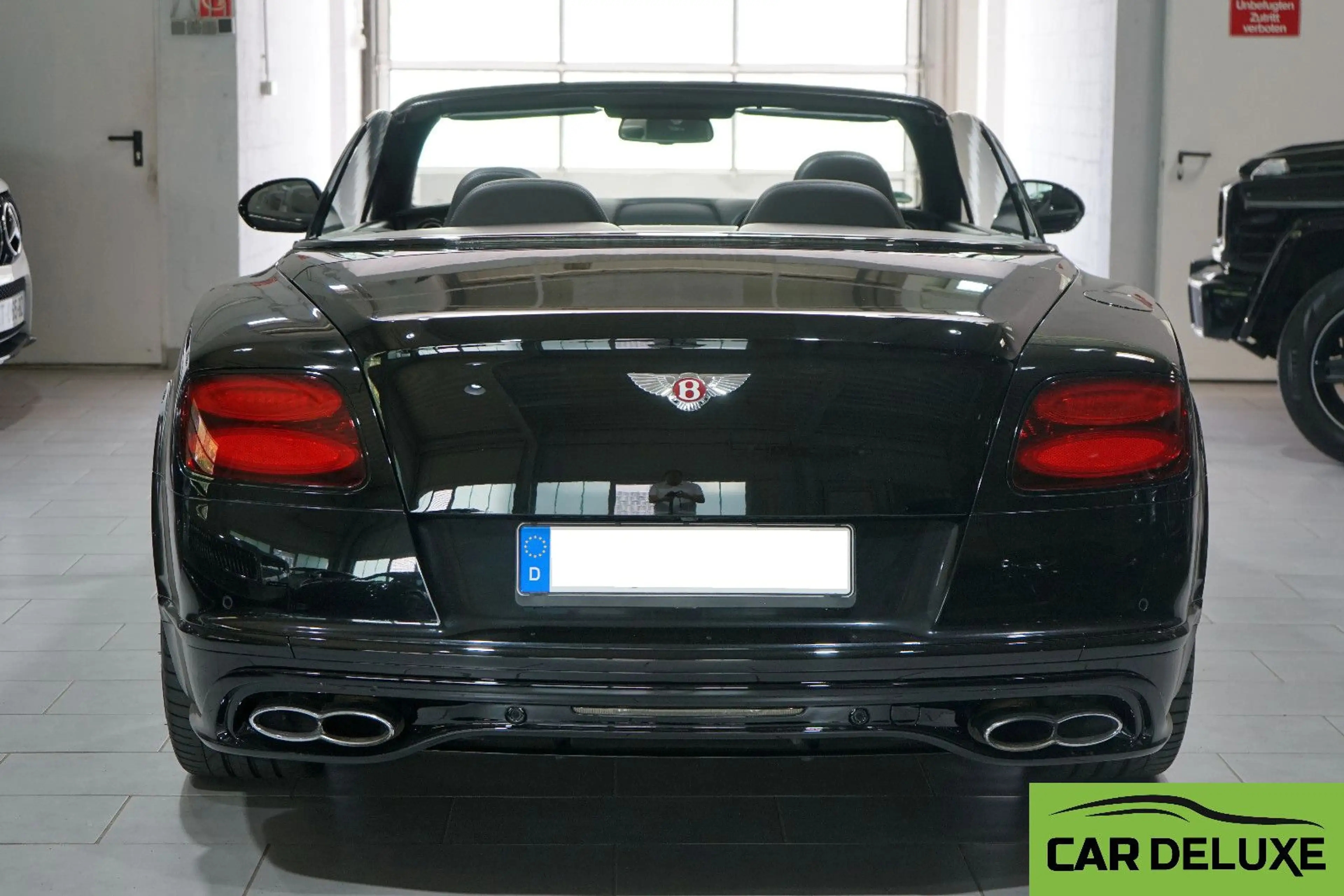 Bentley Continental GTC V8S MULLINER*ALL BLACK*FACELIFT* — photo 9