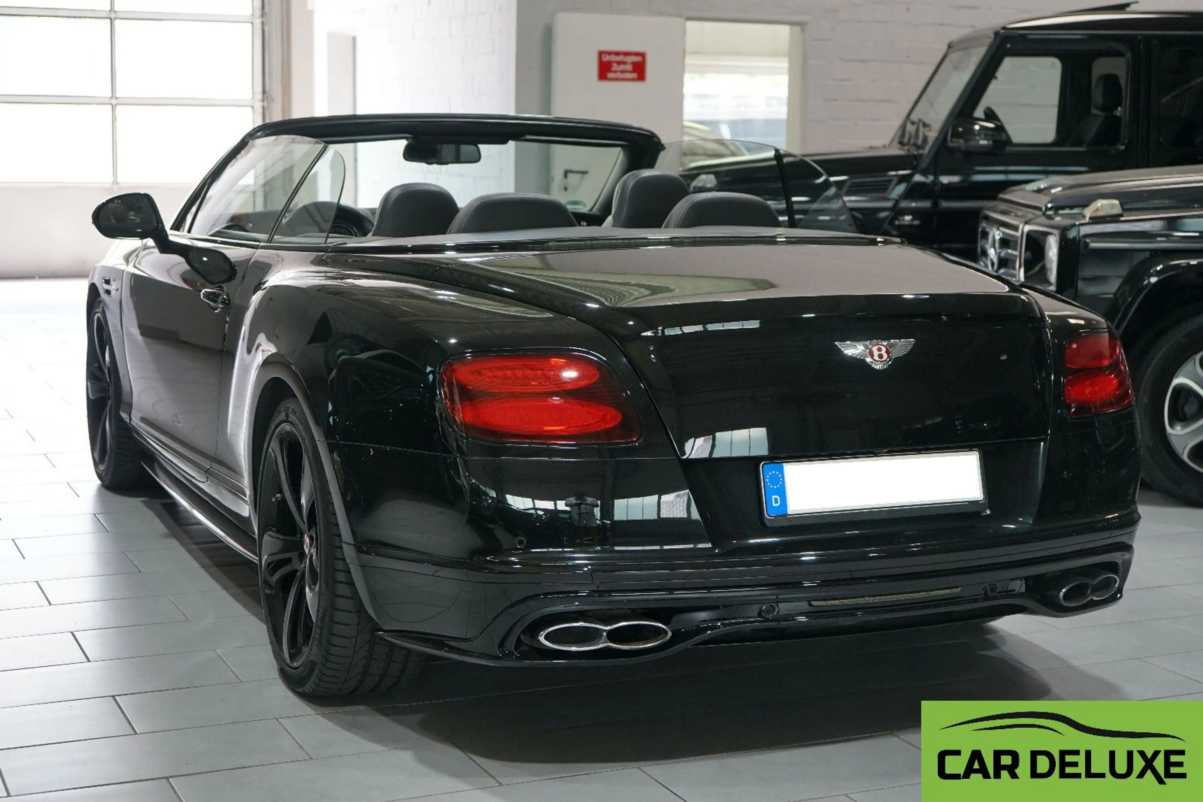 Bentley Continental GTC V8S MULLINER*ALL BLACK*FACELIFT* — photo 10