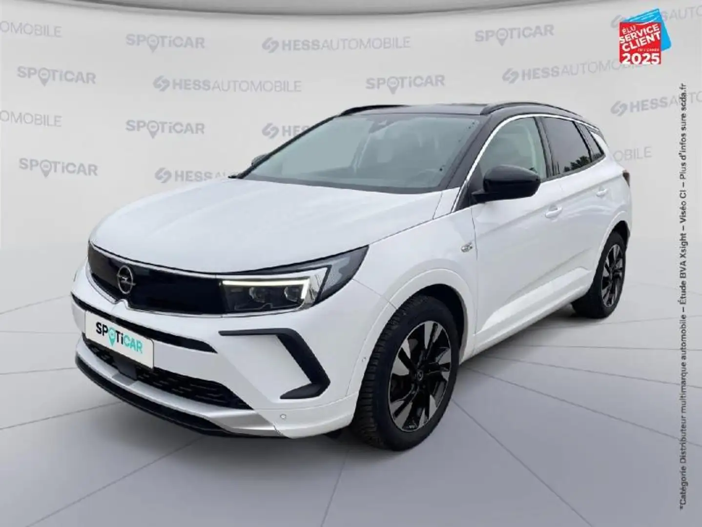 Opel Grandland 1.5 D 130ch Ultimate BVA8 Blanc - 1