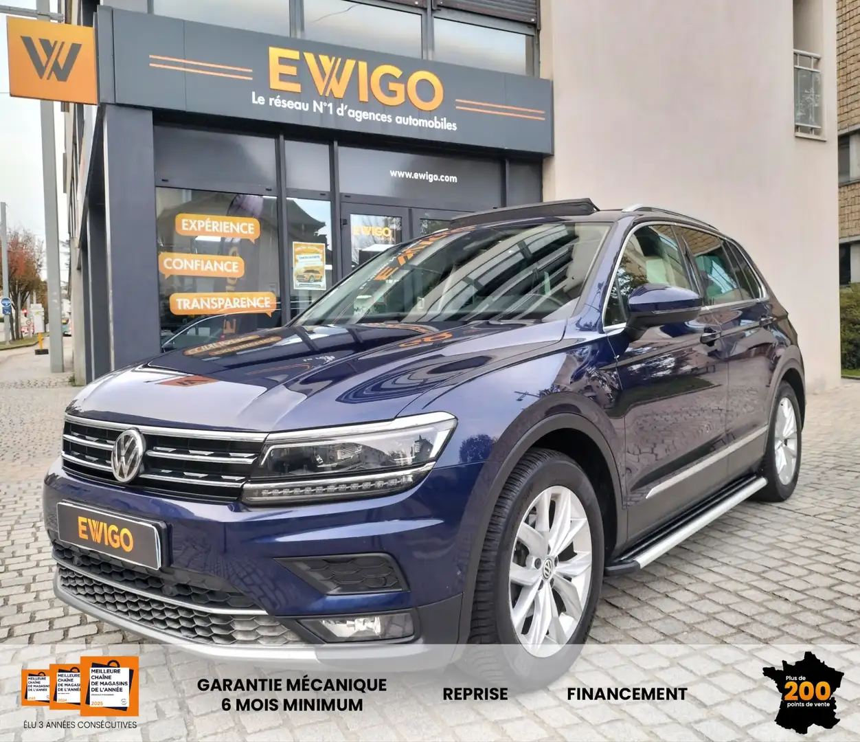 Volkswagen Tiguan 2.0 TDI 150 CARAT "Toit Pano" Apple-Carplay / Android-Auto - 1