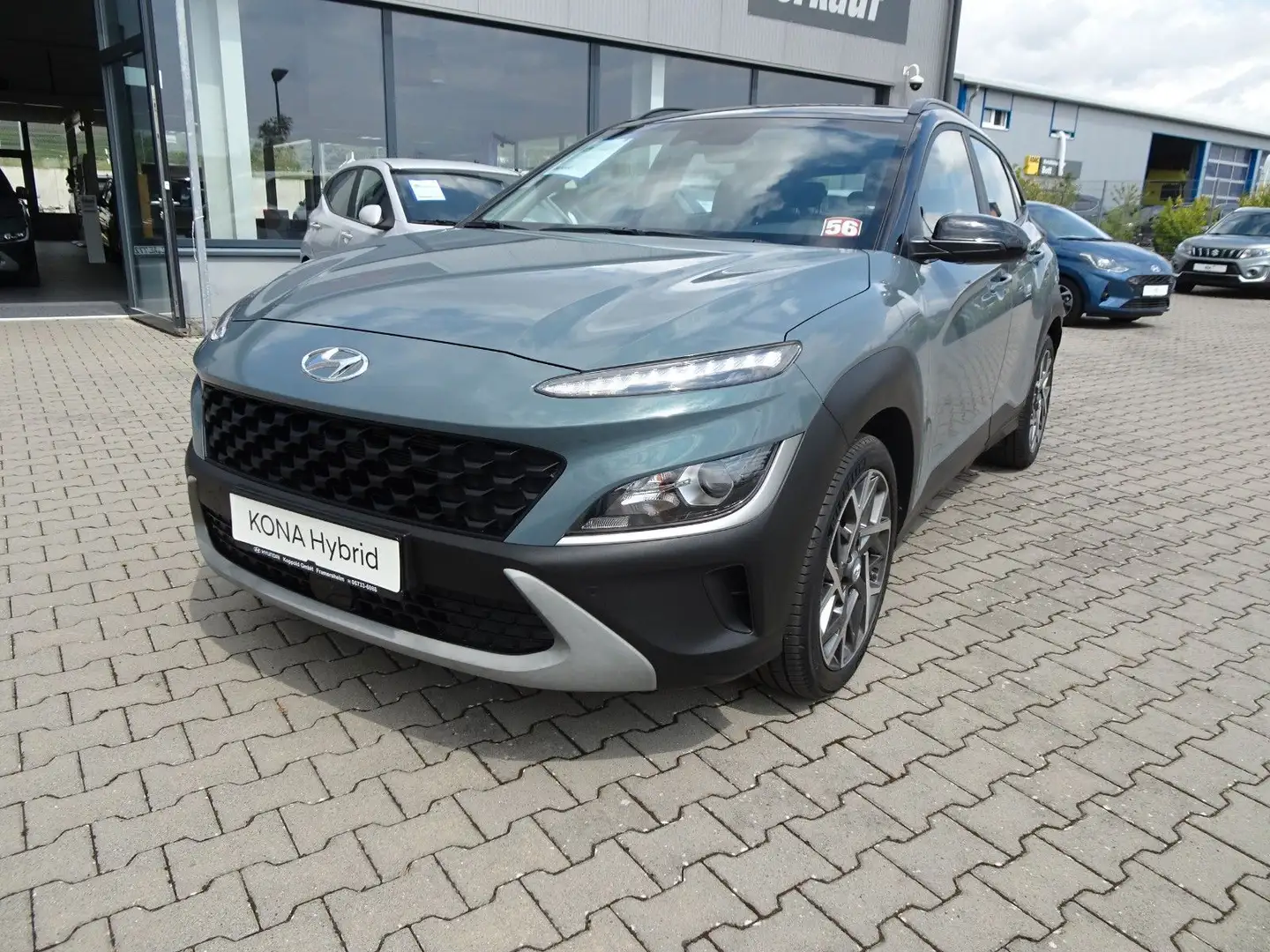 Hyundai KONA Trend Hybrid 2WD Bleu - 1