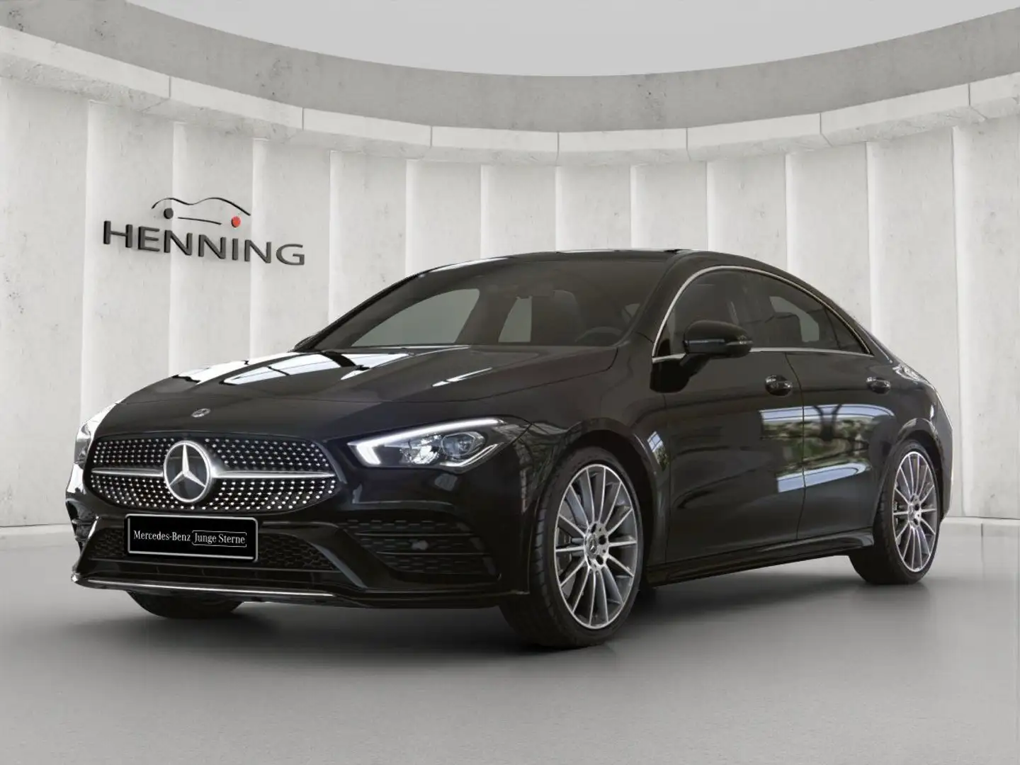 Mercedes-Benz CLA 200 AMG Coupé Panora 360° Totw. Ambiente 19" Noir - 1