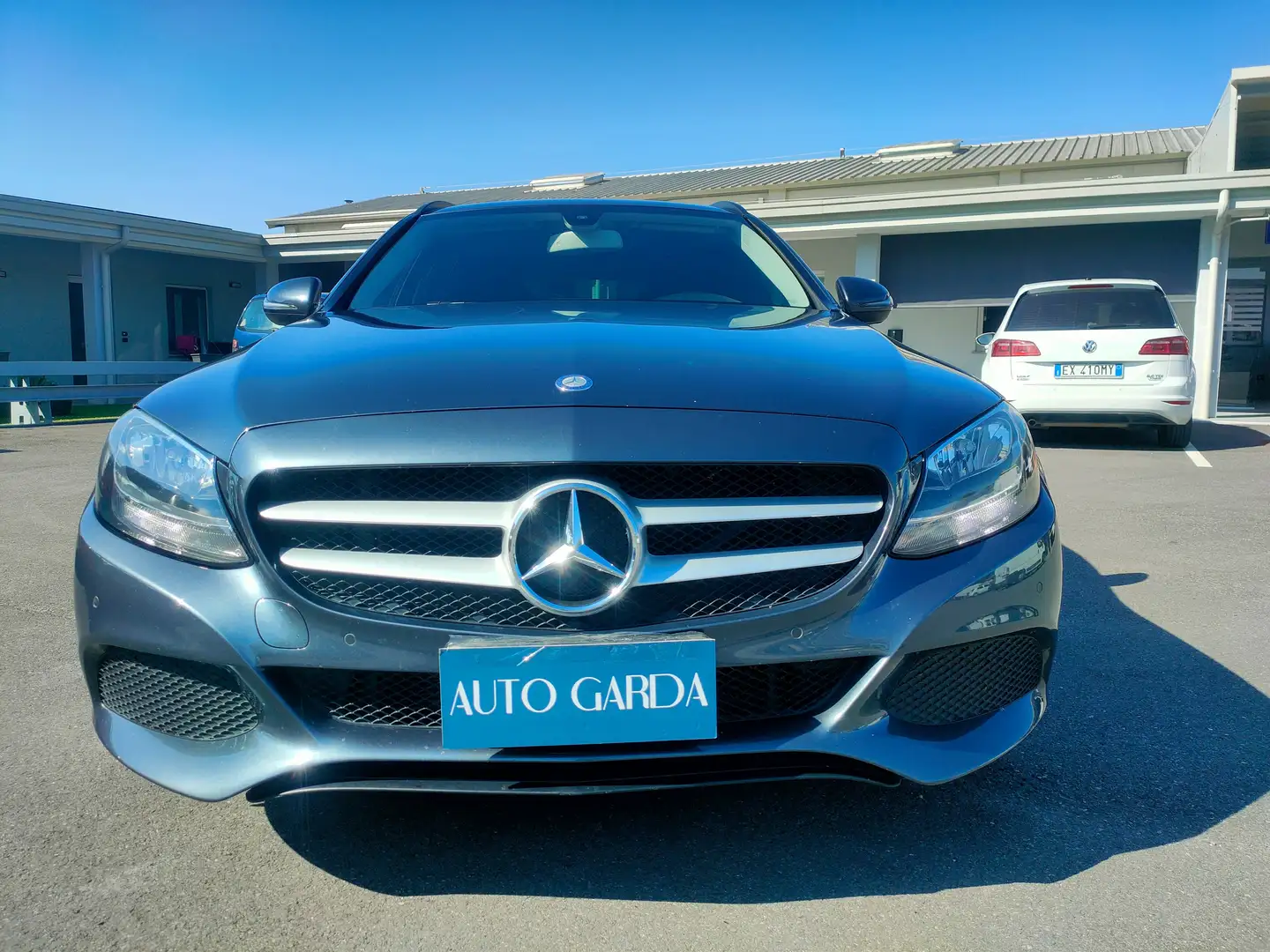 Mercedes-Benz C 180 d 2016 SW Exclusive automatica neopatentati Gris - 2