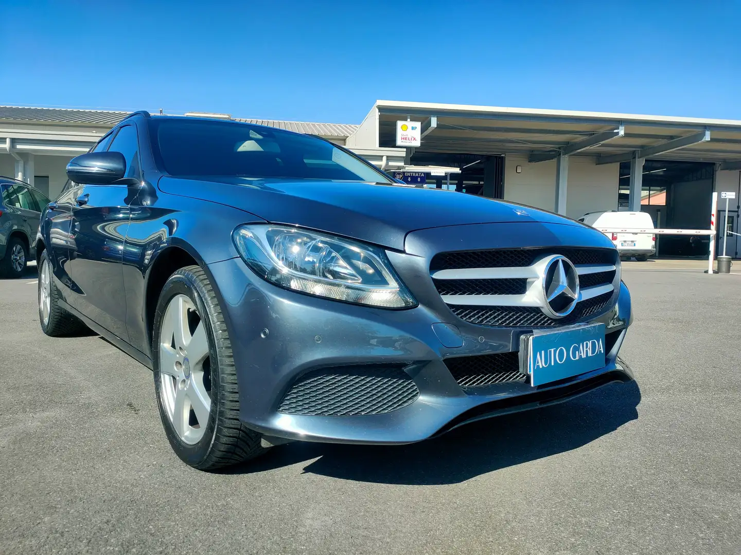 Mercedes-Benz C 180 d 2016 SW Exclusive automatica neopatentati Gris - 1