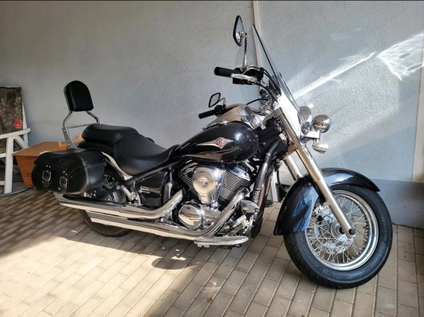 Kawasaki VN 900 Fekete - 1