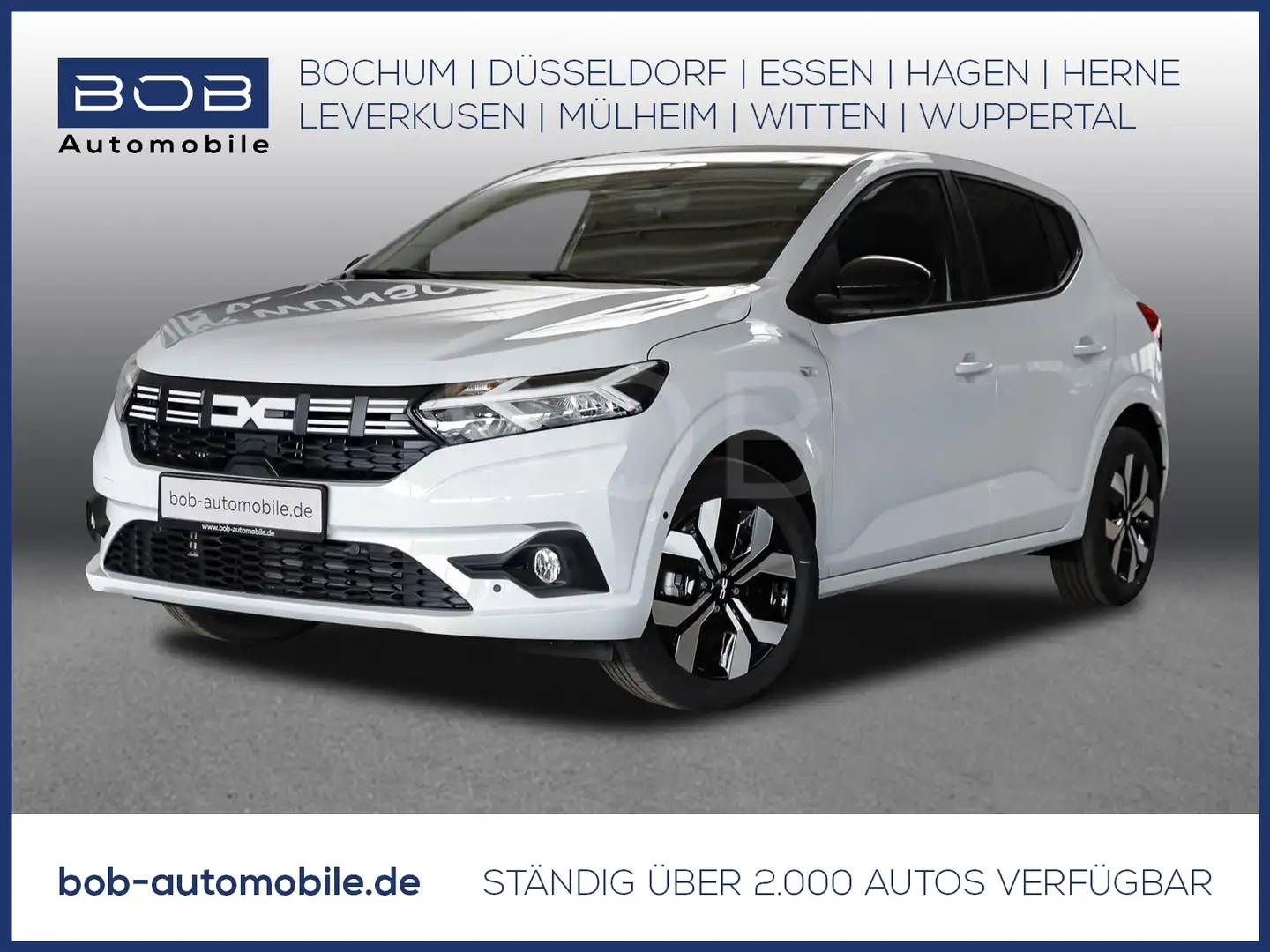 Dacia Sandero Journey ECO-G 100 NAVI SHZ PDC RFK Weiß - 1