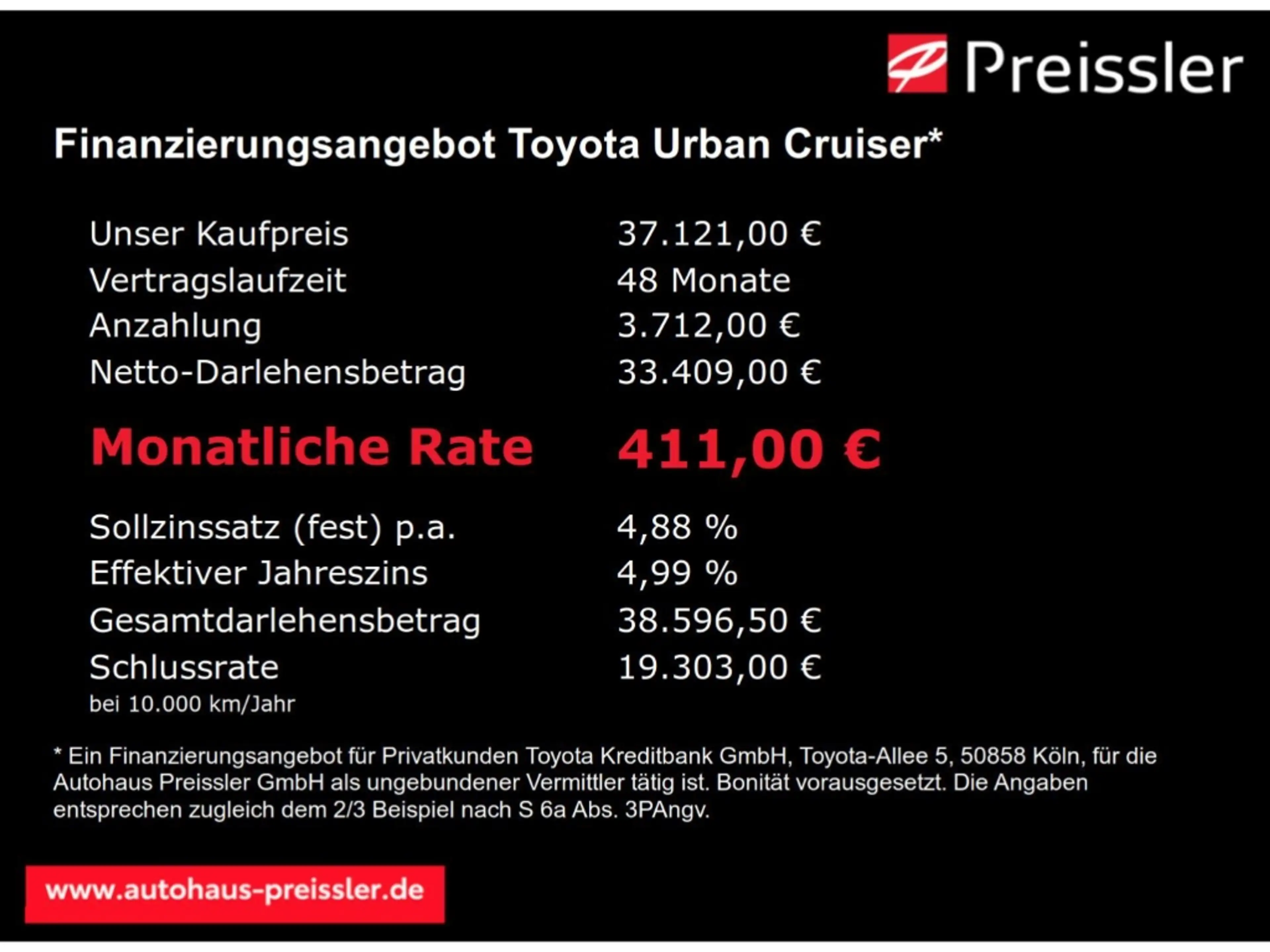 Toyota Urban Cruiser 128 kW FWD Lounge Panorama Soundsystem JBL 360 Kam — photo 3