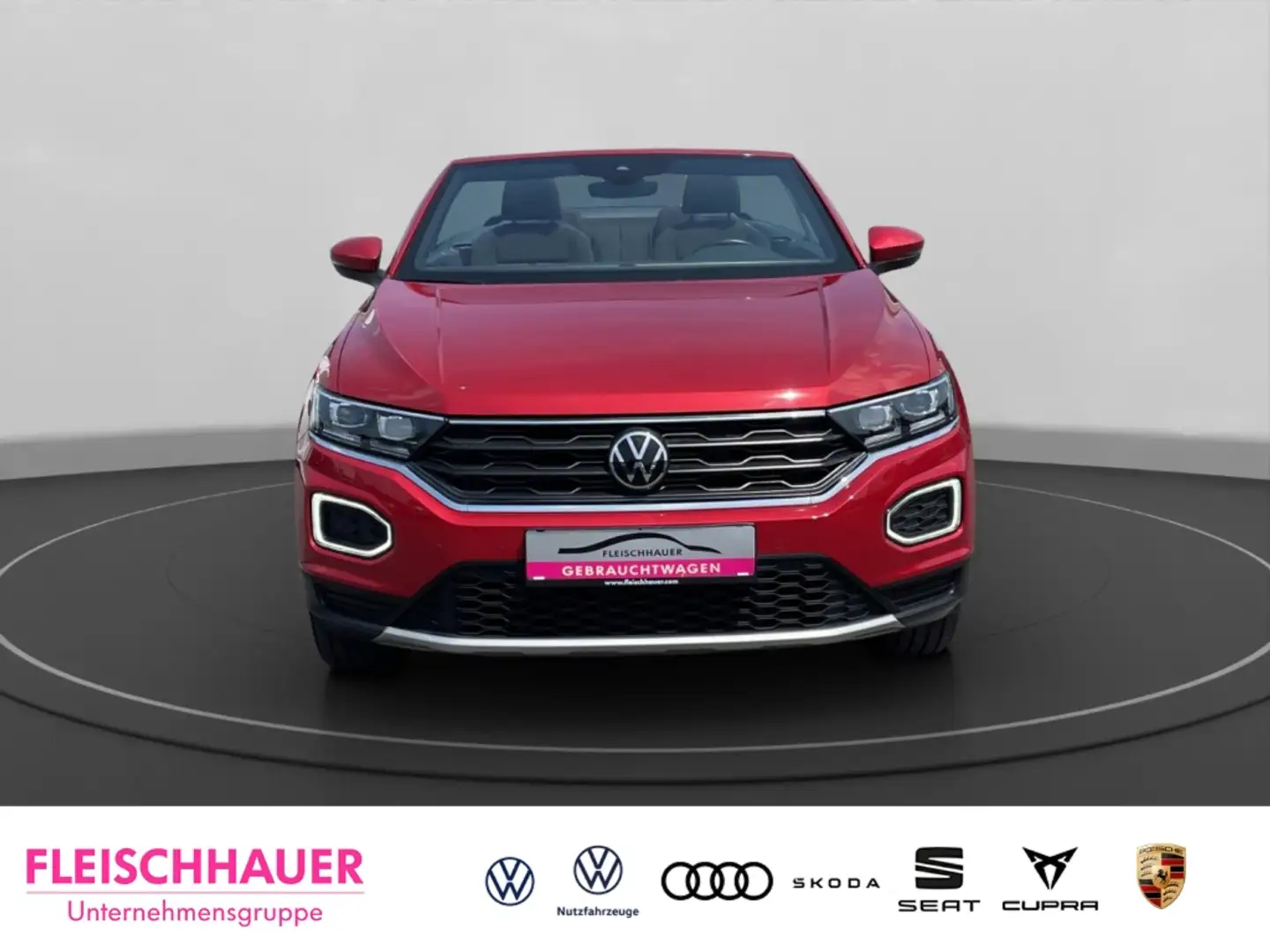 Volkswagen T-Roc Cabriolet Style 1.5 TSI Navi Digitales Cockpit LED Rot - 2