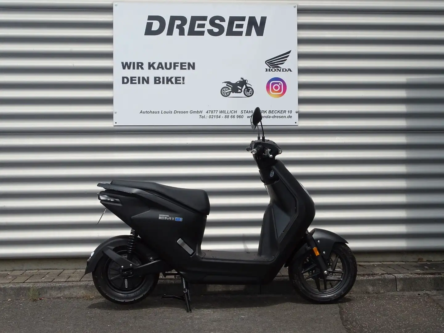 Honda EM1 e 6 Jahre Garantie* Elektro * Roller * Zwart - 1