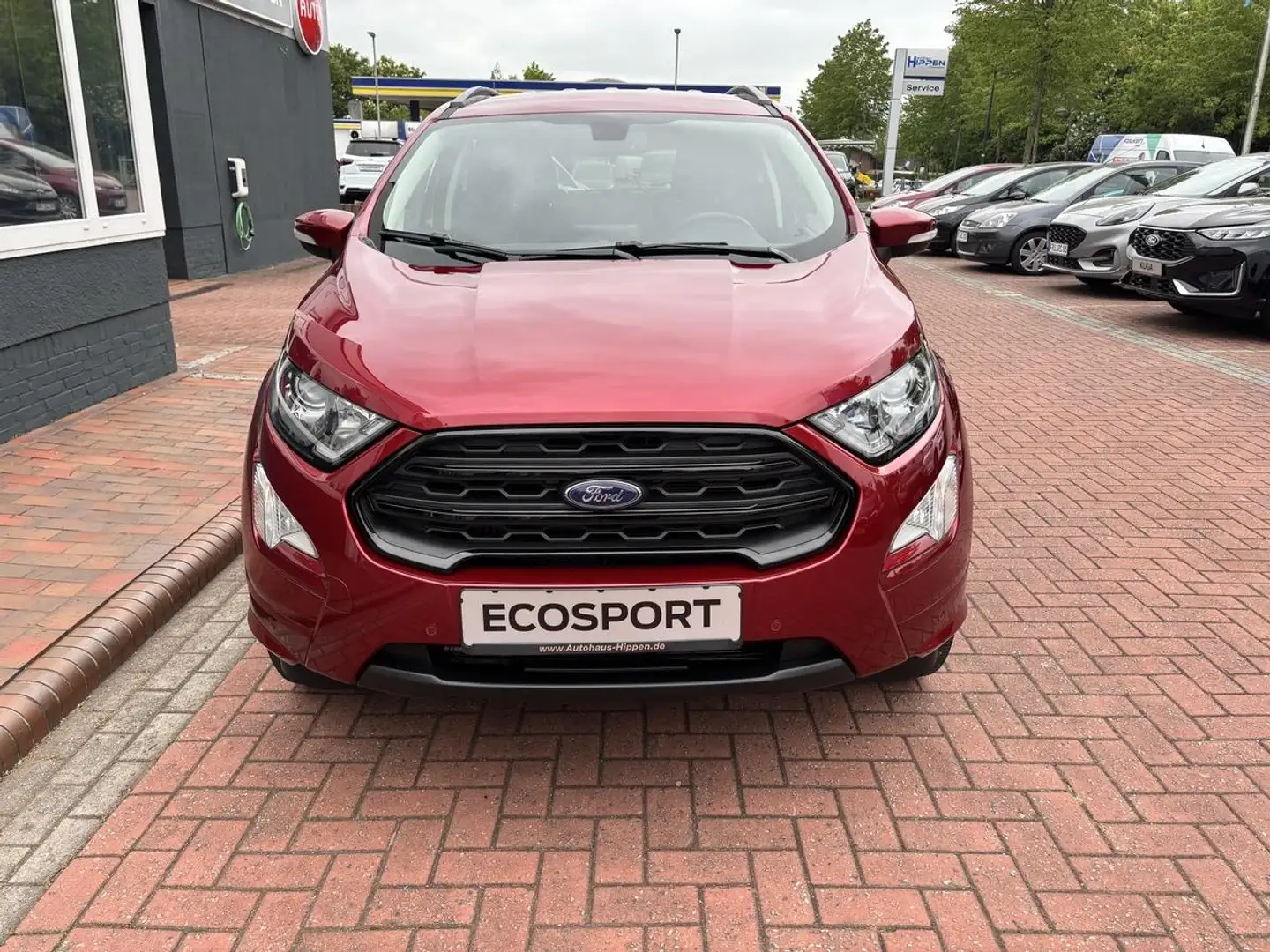 Ford EcoSport ST-LINE, Navi, Kamera,Sitzh,beh.Lenkr.,beh.WSS Kırmızı - 2
