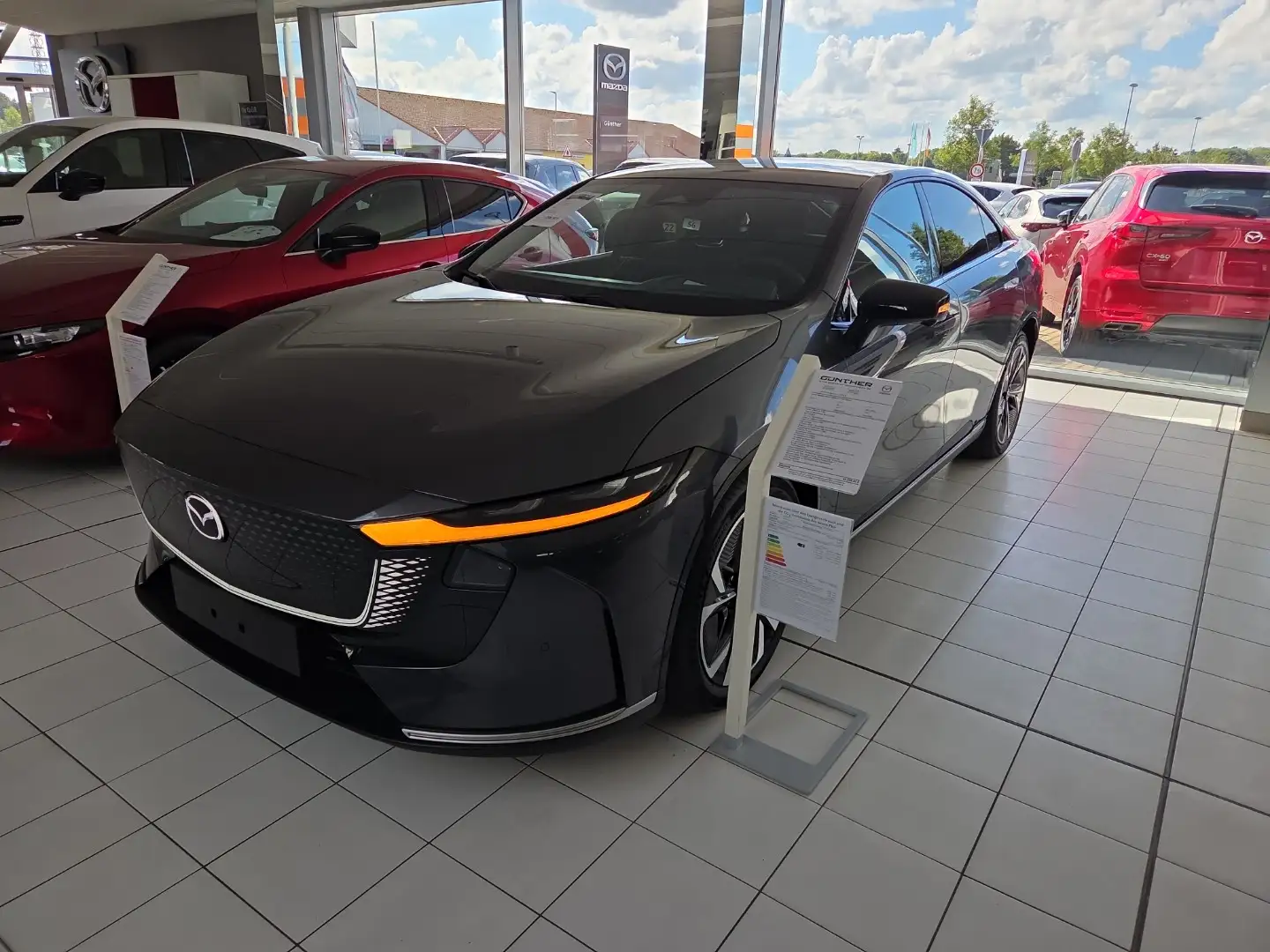 Mazda 6e EV 258ps Takumi Panoramadach, Sonderzubehör! Gris - 2