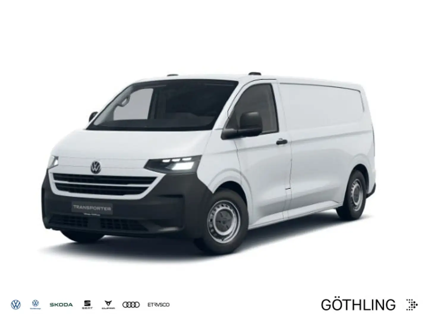 Volkswagen T7 Transporter Kasten eHybrid *LED*GJR*AGM* Weiß - 1