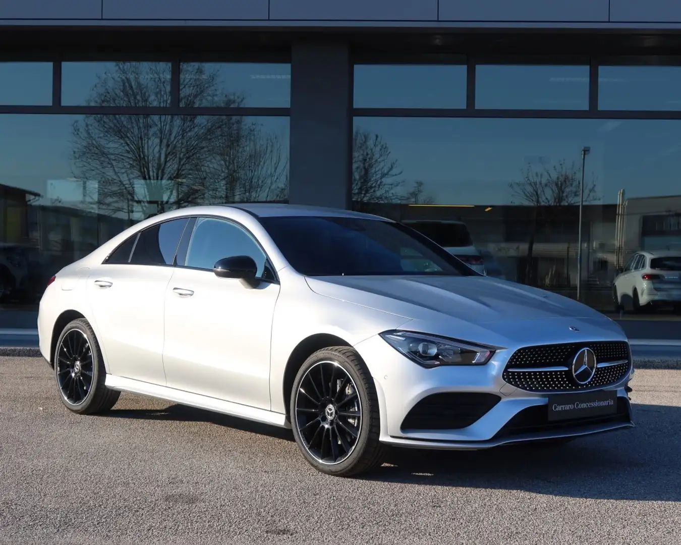 Mercedes-Benz CLA 250 e Plug-in hybrid Automatic Coupe Argent - 2