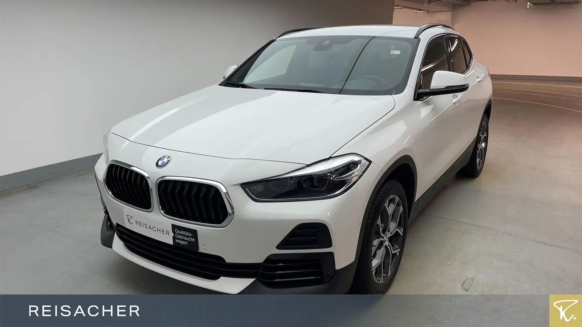 BMW X2 sDrive18iA Advantage Plus Navi RFK adaptLED Blanc - 1