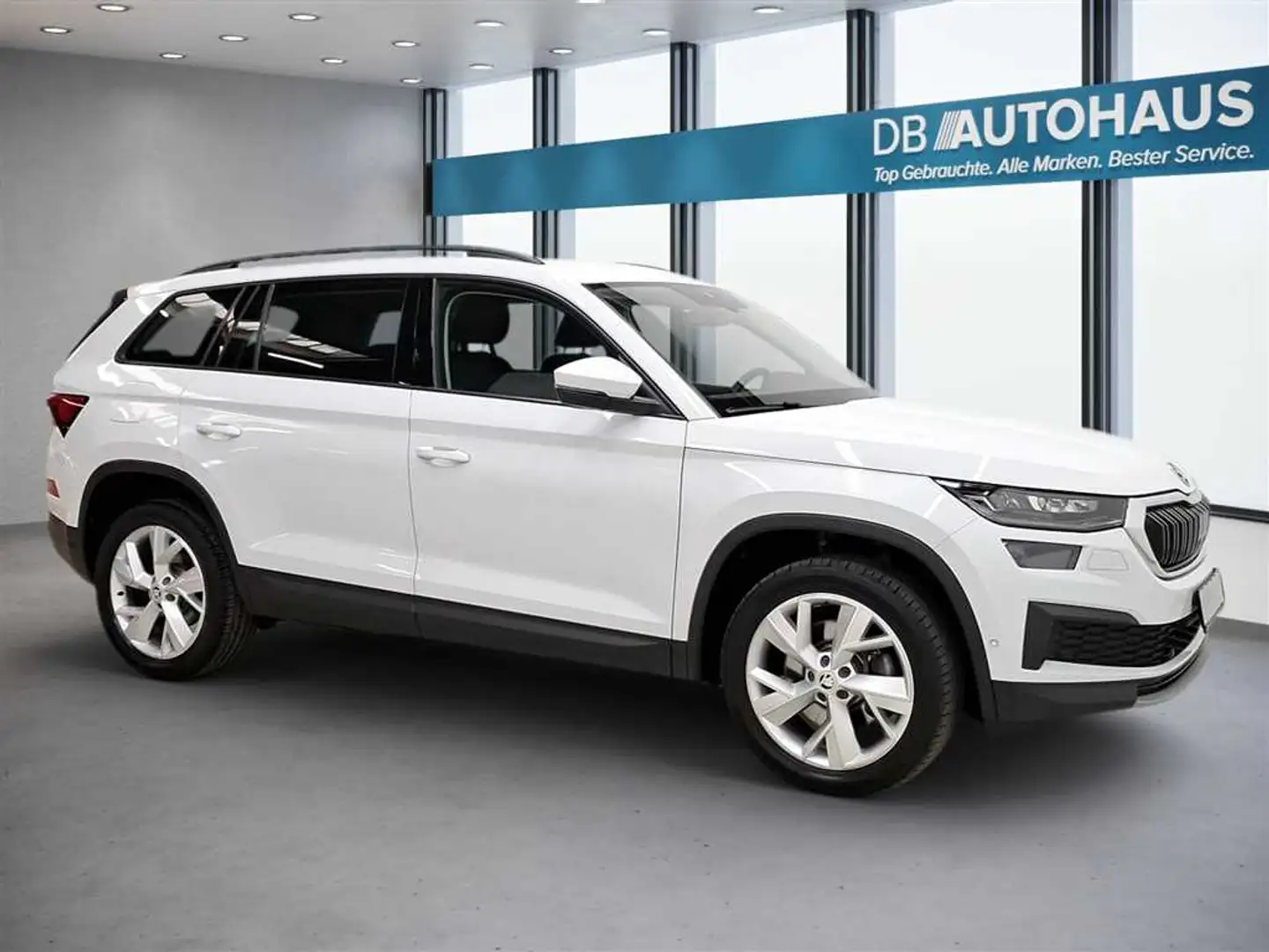 Skoda Kodiaq Clever 2.0 TDI DSG 4MOTION Weiß - 2