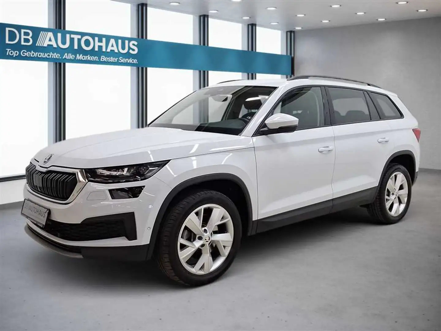 Skoda Kodiaq Clever 2.0 TDI DSG 4MOTION Weiß - 1