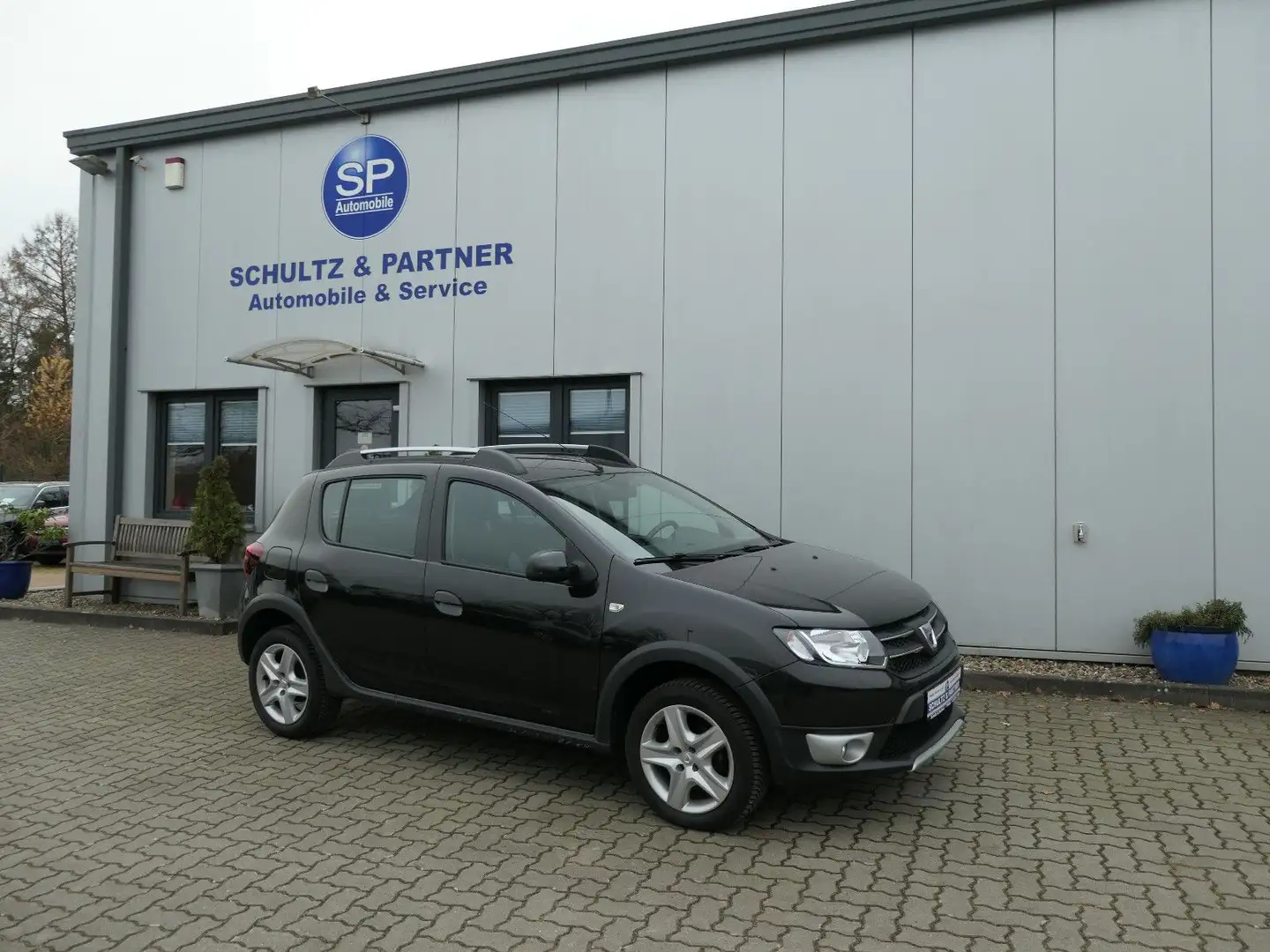 Dacia Sandero II Stepway Prestige // 1.Hd., Scheckh! Schwarz - 1