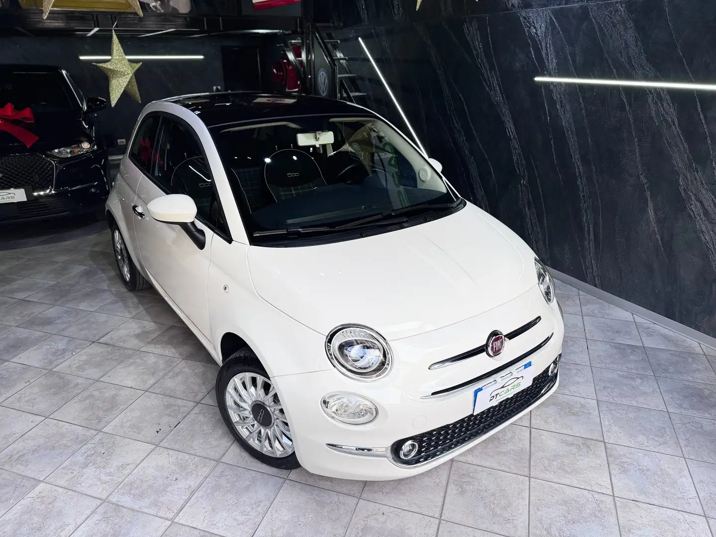 Fiat 500 1.3 mjt Lounge 95cv euro6 Tetto*Cruis Perfetta White - 2