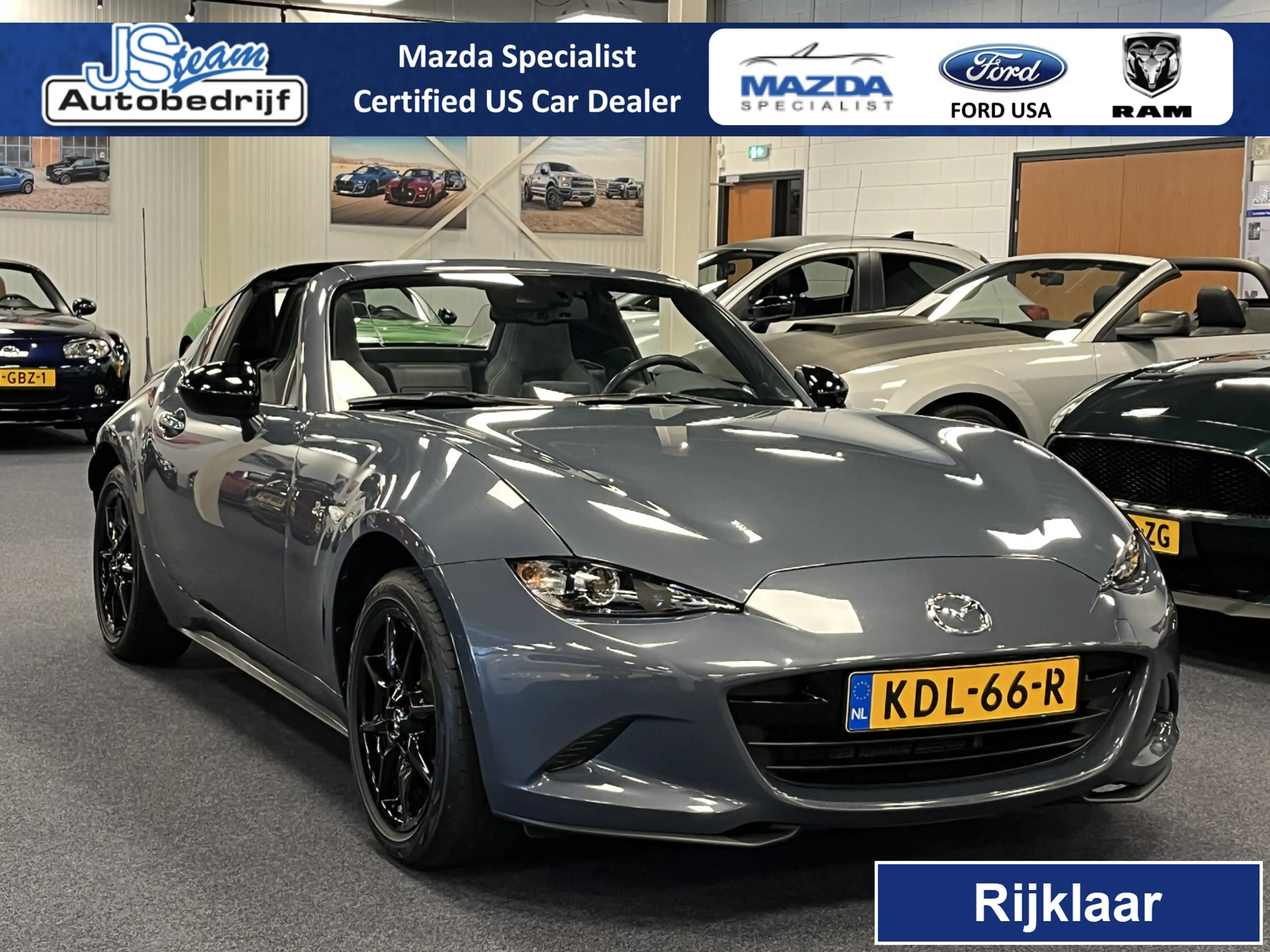Mazda MX-5 ND RF 1.5i SkyActiv-G 132PK Leder PDC Apple CarPla