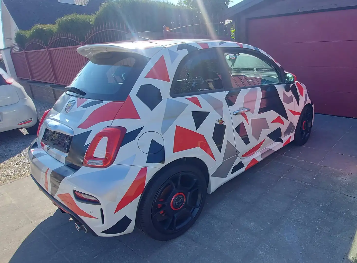 Abarth 595 Pista Échappement Monza 33800kms évolutifs 2019 14500€ A DISCUTER Weiß - 2