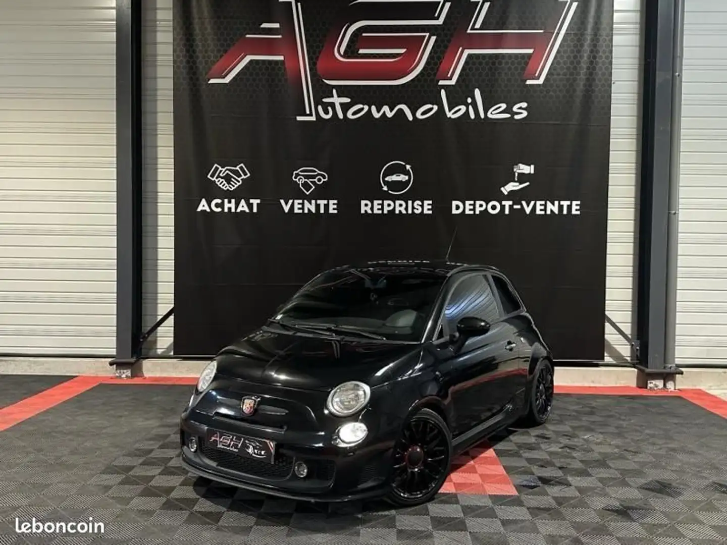 Abarth 500 1.4 Turbo T-Jet 135ch Noir - 1