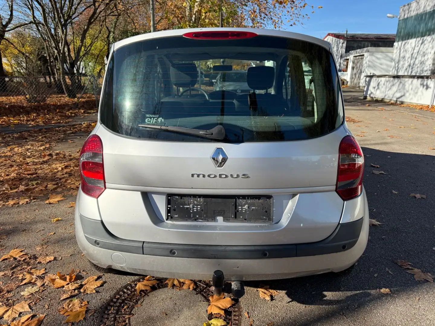 Renault Modus YAHOO! 1 Hand Nur 57 Tkm Klima HU 11.2027 Silber - 2