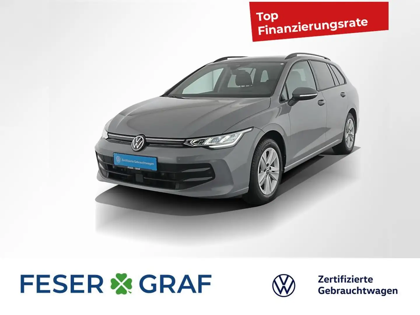 Volkswagen Golf Variant 1.5 TSI Life DSG R-Kamera/V-Cockpit Grau - 1