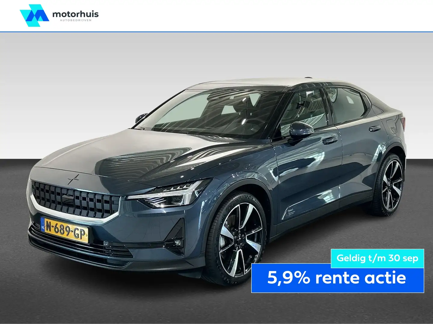 Polestar 2 170kW Long Range Single Motor 231pk Aut PS2 Blau - 1