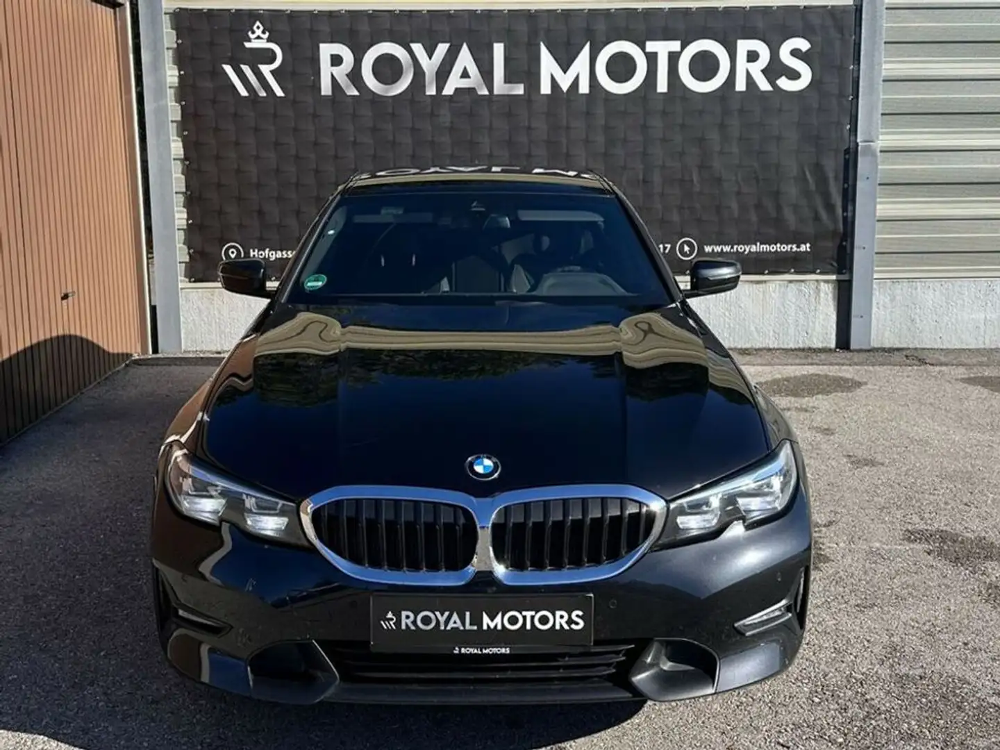 BMW 316 d Sport Line Schwarz - 2
