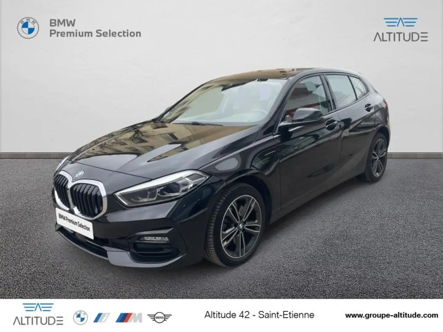 BMW 116 116dA 116ch Edition Sport DKG7 Zwart - 1