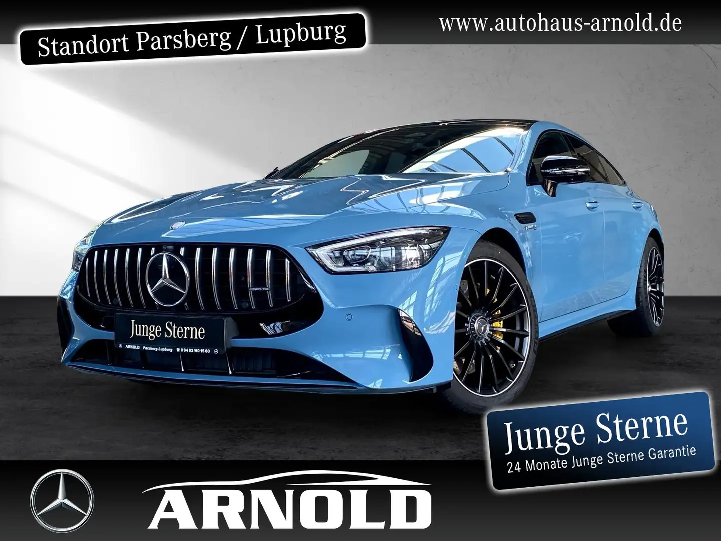 Mercedes-Benz AMG GT Mercedes-AMG GT 63 S 4M+ Night Pano 360° Distr. Blau - 1