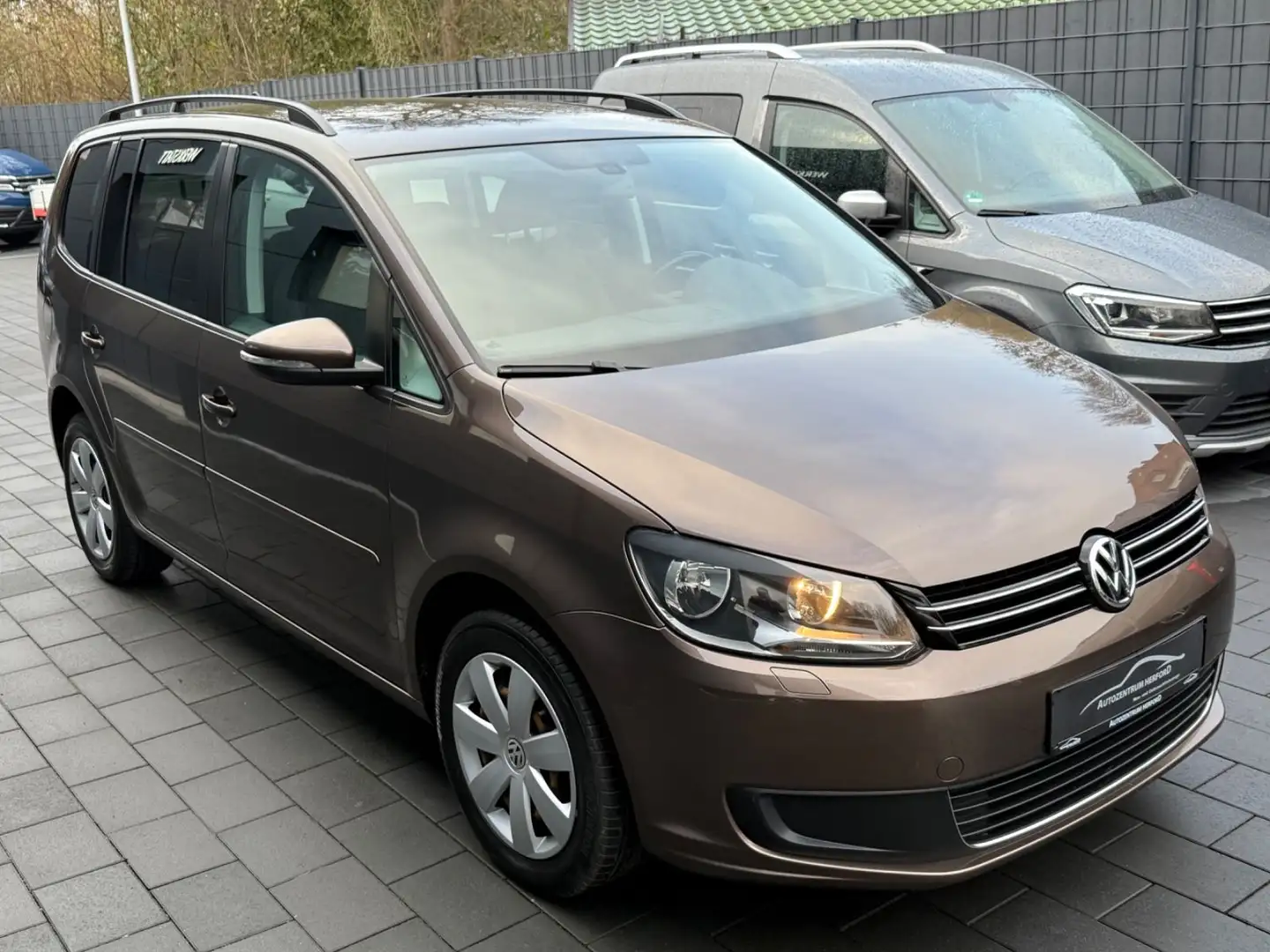 Volkswagen Touran 1.6 TDI Comfortline BMT Navi PDC AHK Barna - 2
