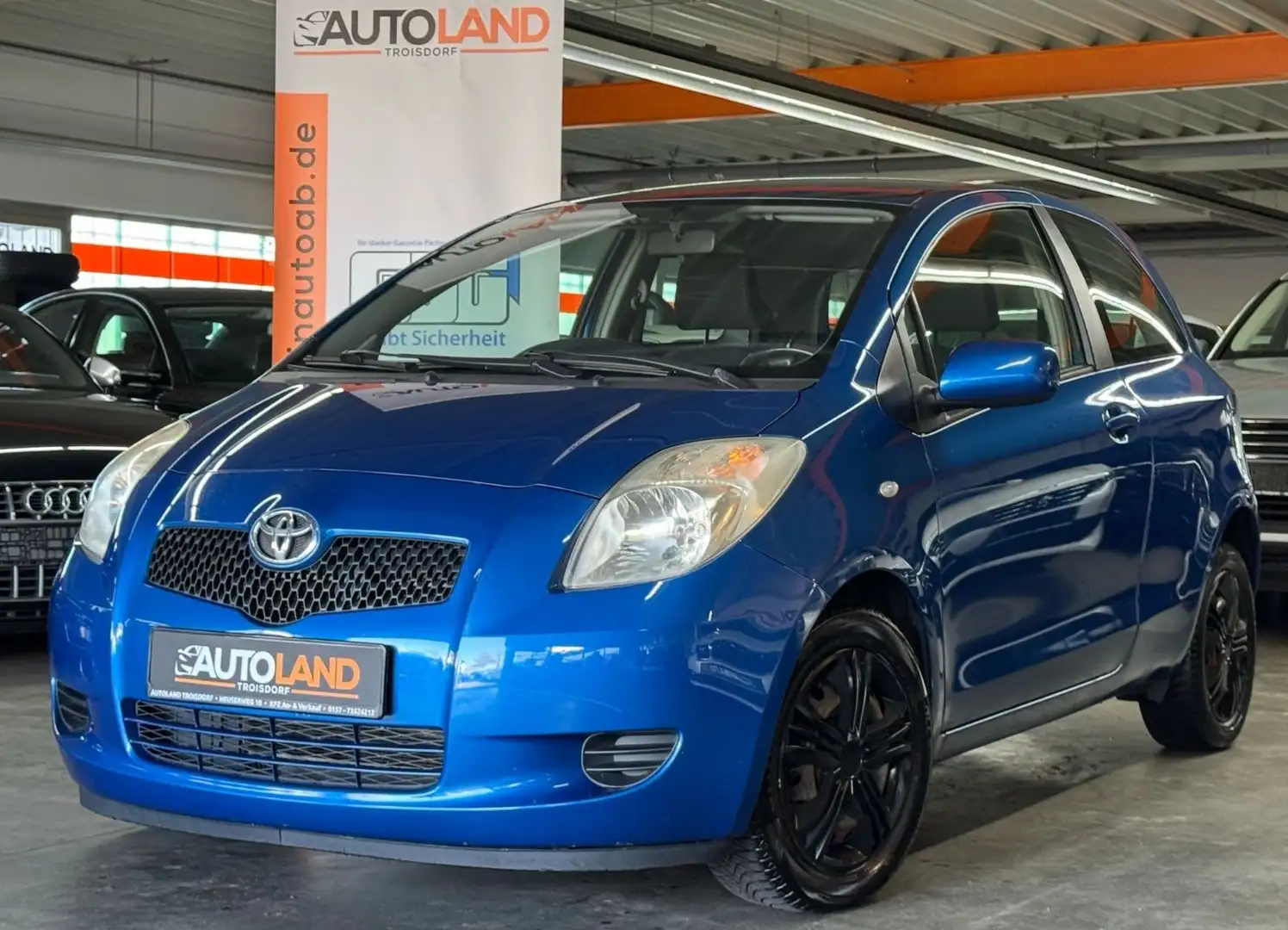 Toyota Yaris Sol*KLIMA*ALLWETTER*HU/AU 12/2026* Azul - 2