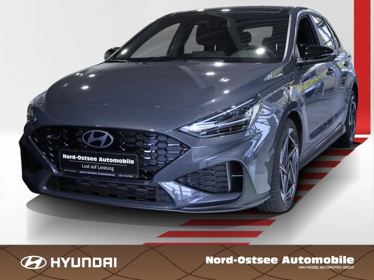 Hyundai i30 FL N Line Panoramadach Grau - 1