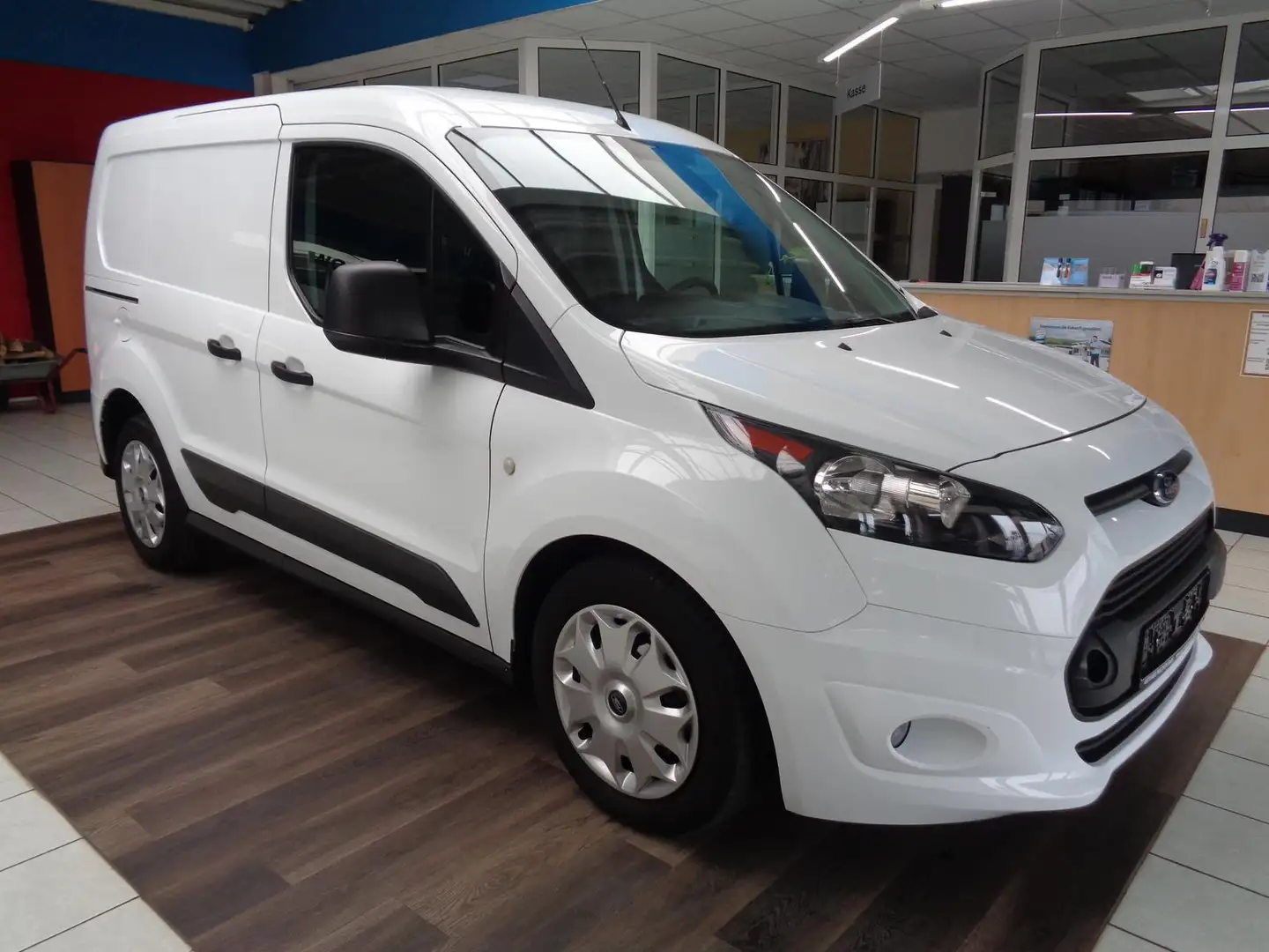 Ford Transit Connect Kasten L1.Klima.SHZ,AHK,St.-Heiz Blanc - 1