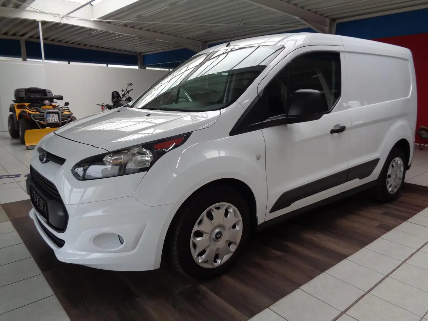 Ford Transit Connect Kasten L1.Klima.SHZ,AHK,St.-Heiz Blanc - 2
